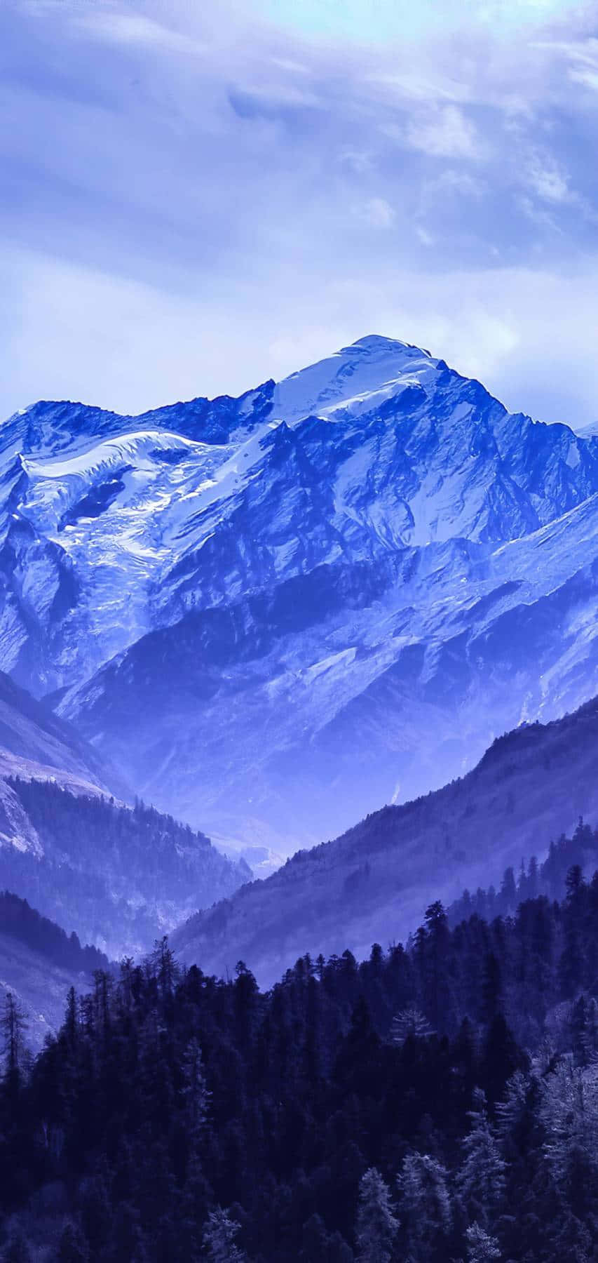 Piérdete en un mundo azul místico de ideas y sueños abstractos. Fondos de pantalla