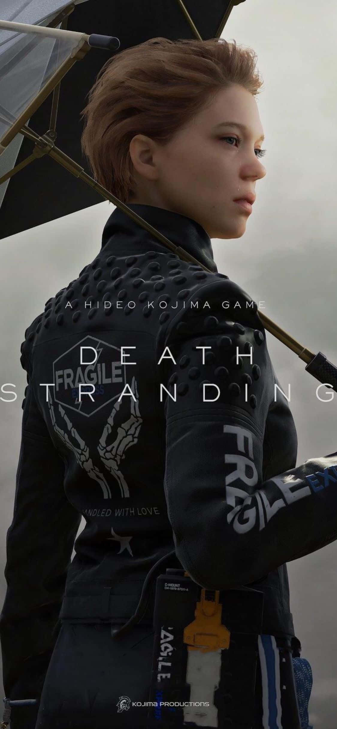 Piérdete en un mundo postapocalíptico con el cautivador juego Death Stranding en tu iPhone X Fondos de pantalla