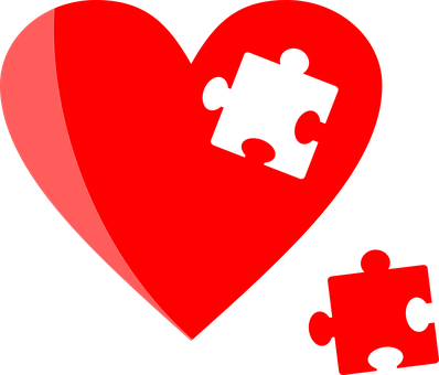 Pieza de rompecabezas de corazón faltante Fondos de pantalla