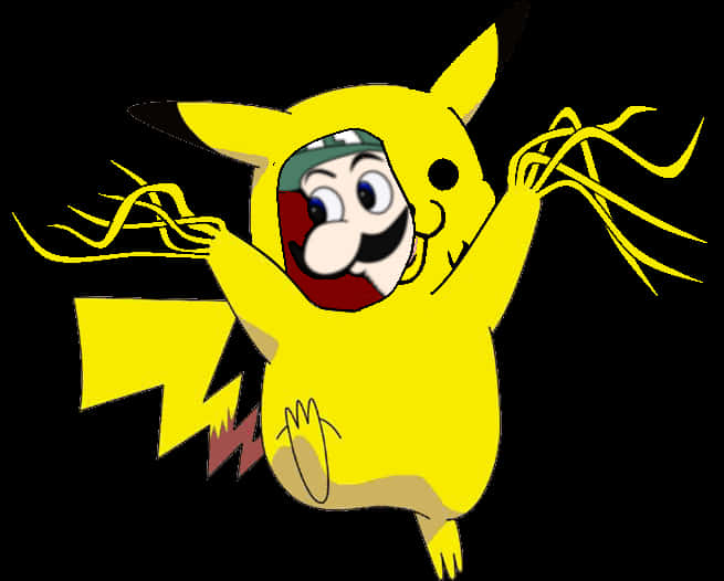 Pikachu_ Caricatura_ Mezcla Fondos de pantalla