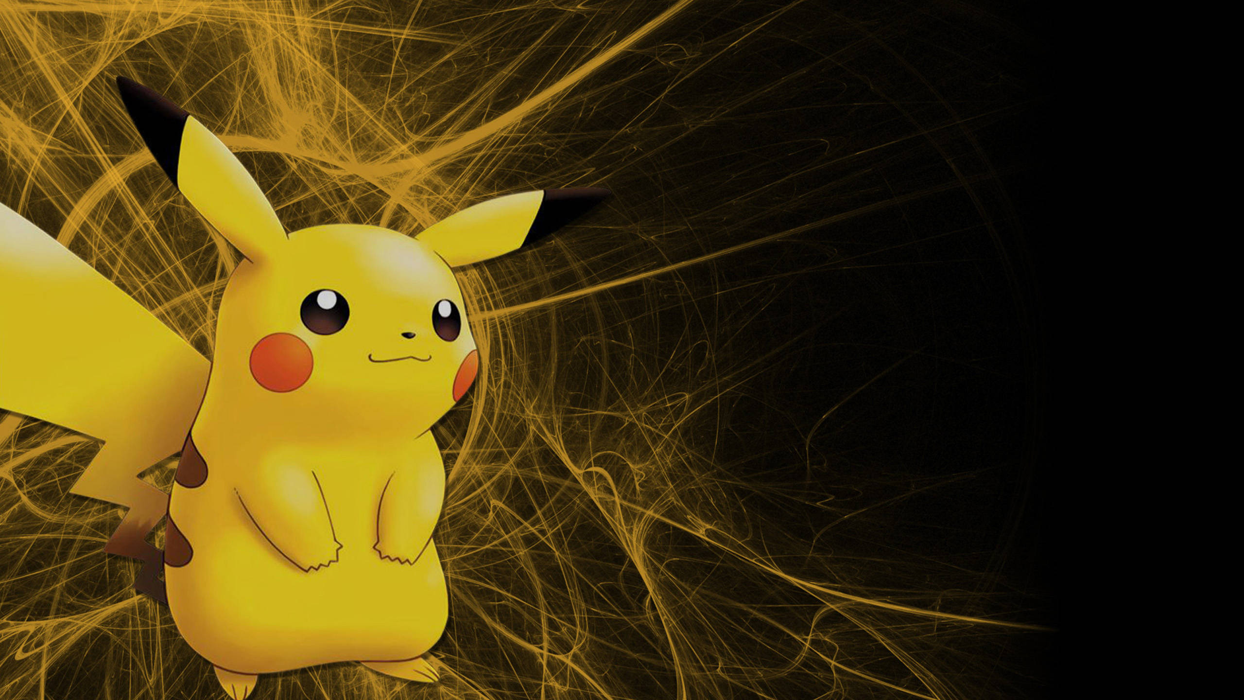 Pikachu Descarga Eléctrica Pokémon Genial Fondos de pantalla