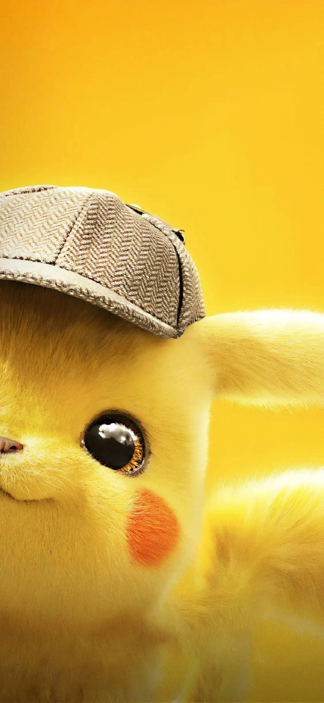 Pikachu Detective Asomado para iPhone Fondos de pantalla