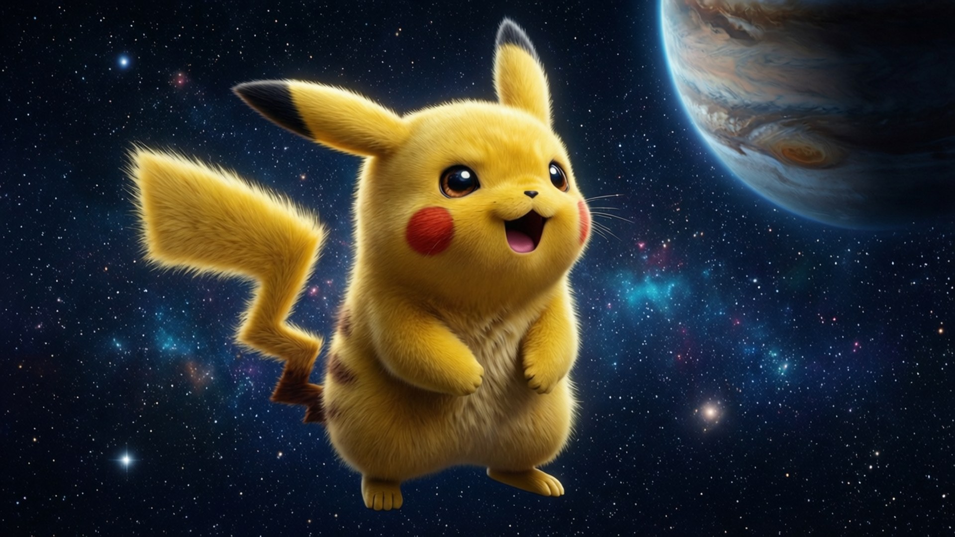 Pikachu espacial Fondos de pantalla