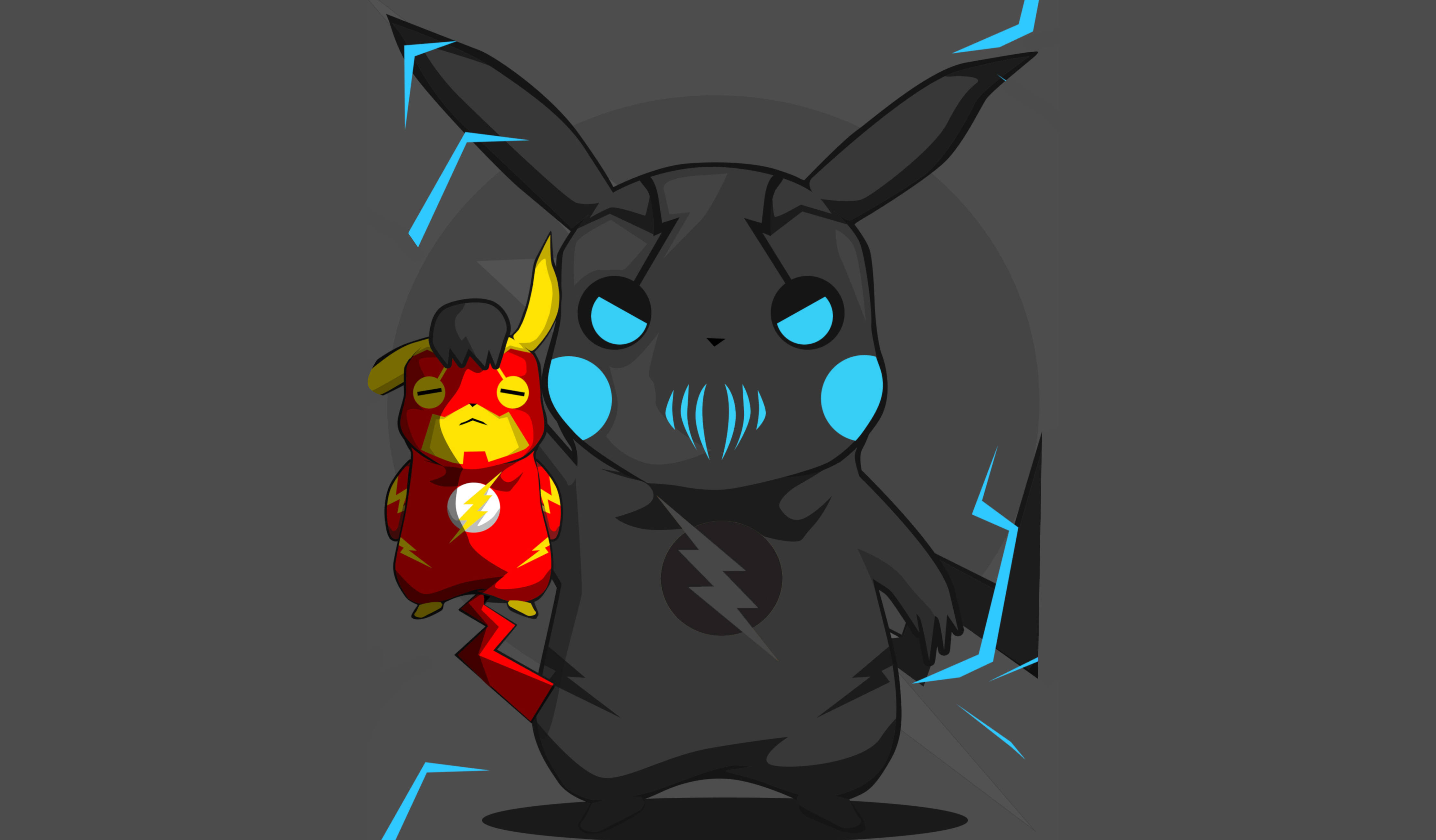 Pikachu Malvado 4K Fondos de pantalla