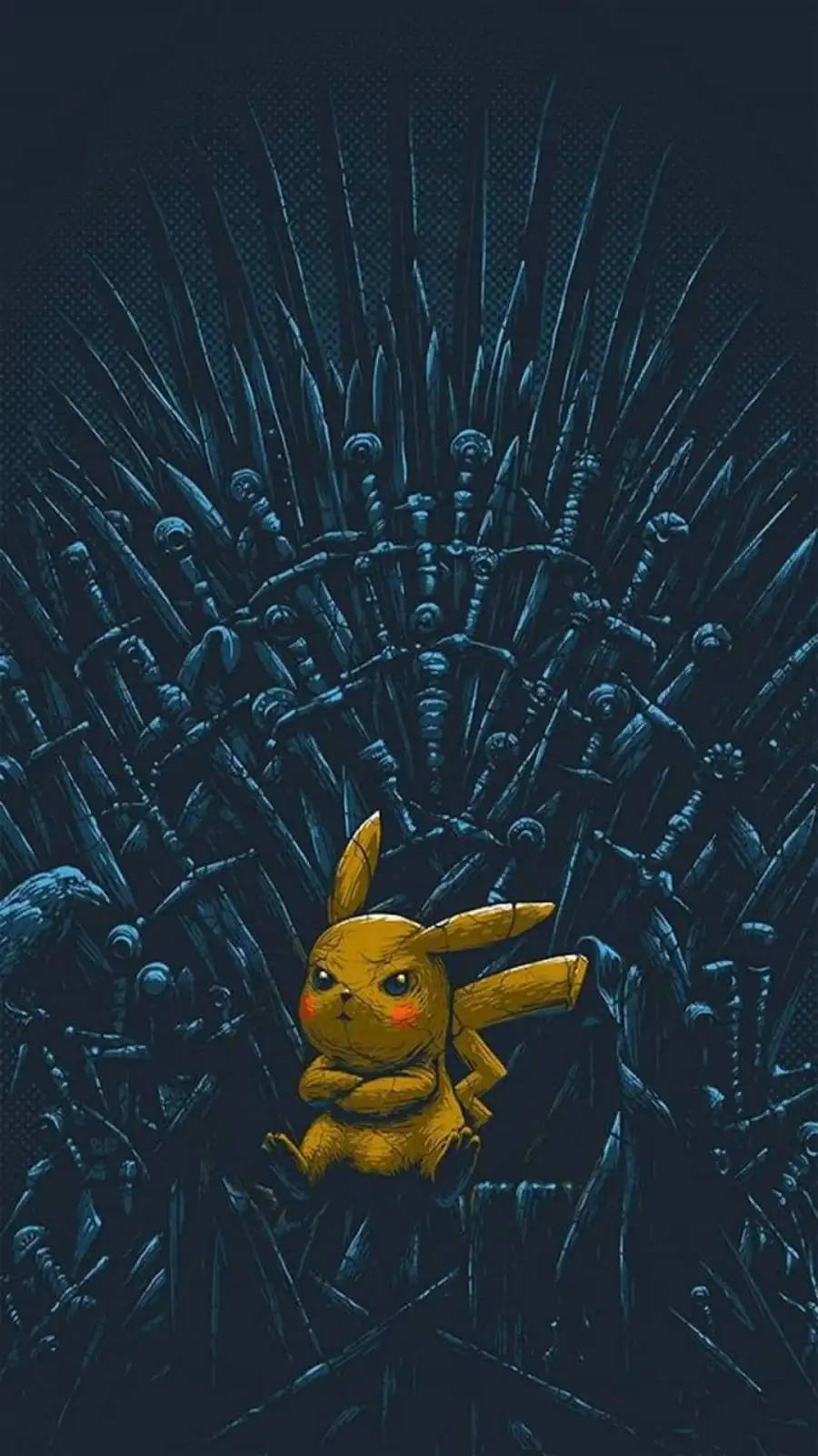 Pikachu Trono de Hierro iPhone Fondos de pantalla