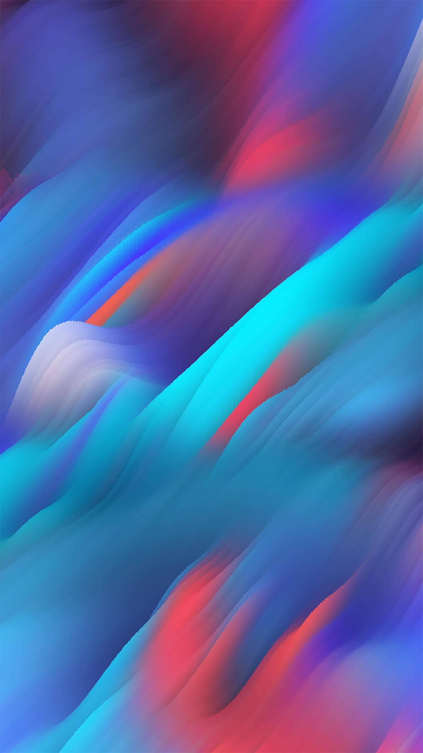 Pincel Azul Abstracto para iPhone Fondos de pantalla