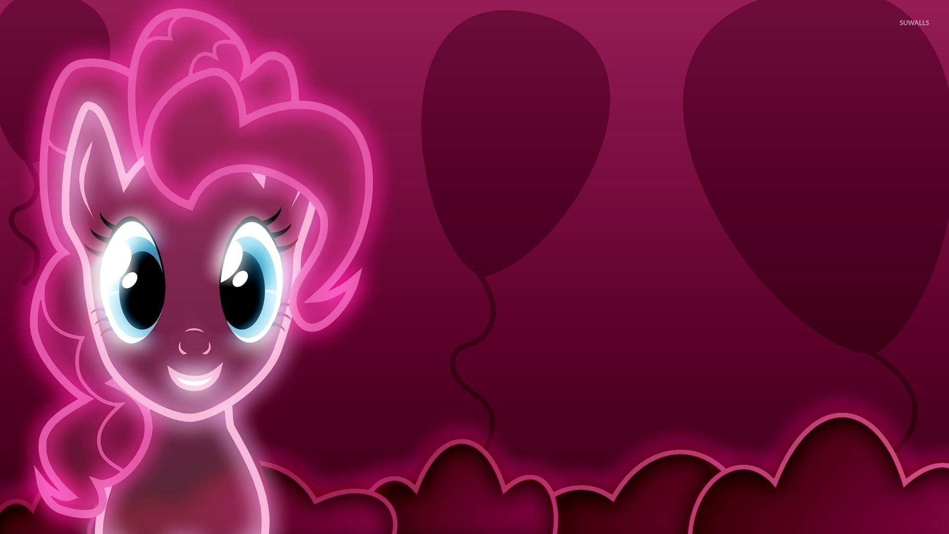 Pinkie Pie rosa neón Fondos de pantalla