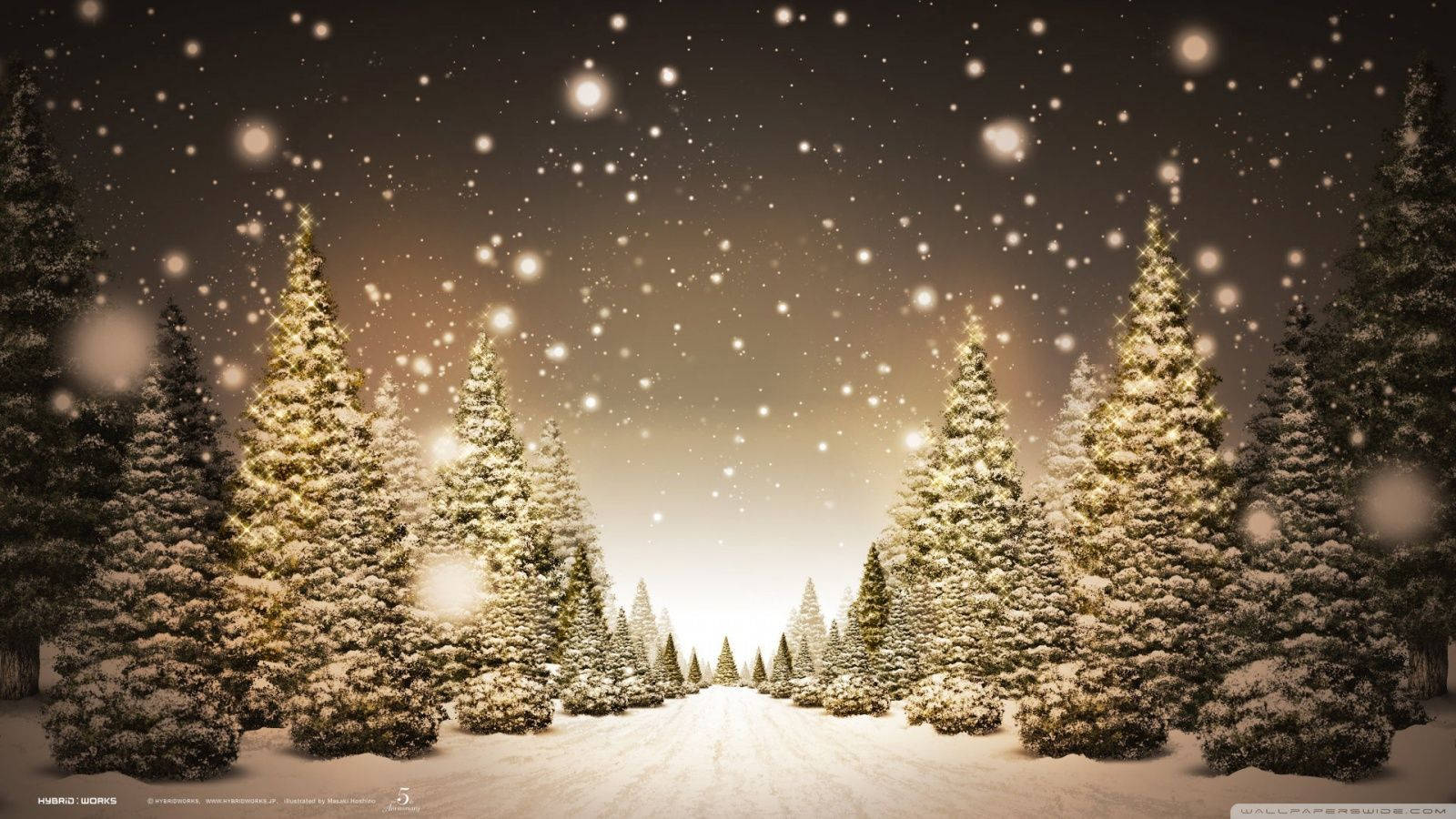 Pinos de Navidad Fondos de pantalla