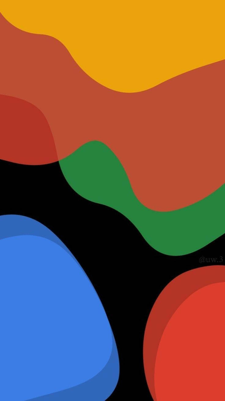 pintura abstracta con formas coloridas Fondos de pantalla