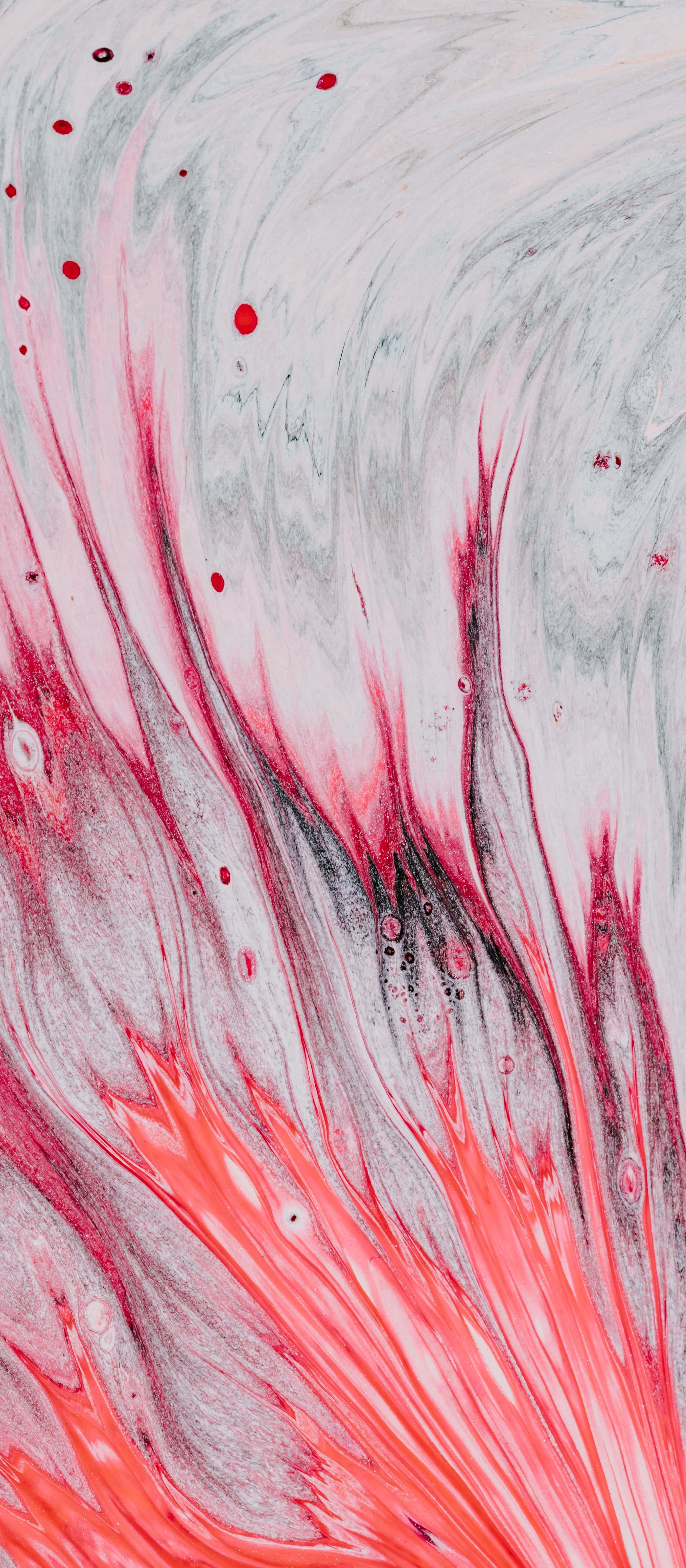 Pintura Fluida Fondo de Mármol para iPhone X Fondos de pantalla