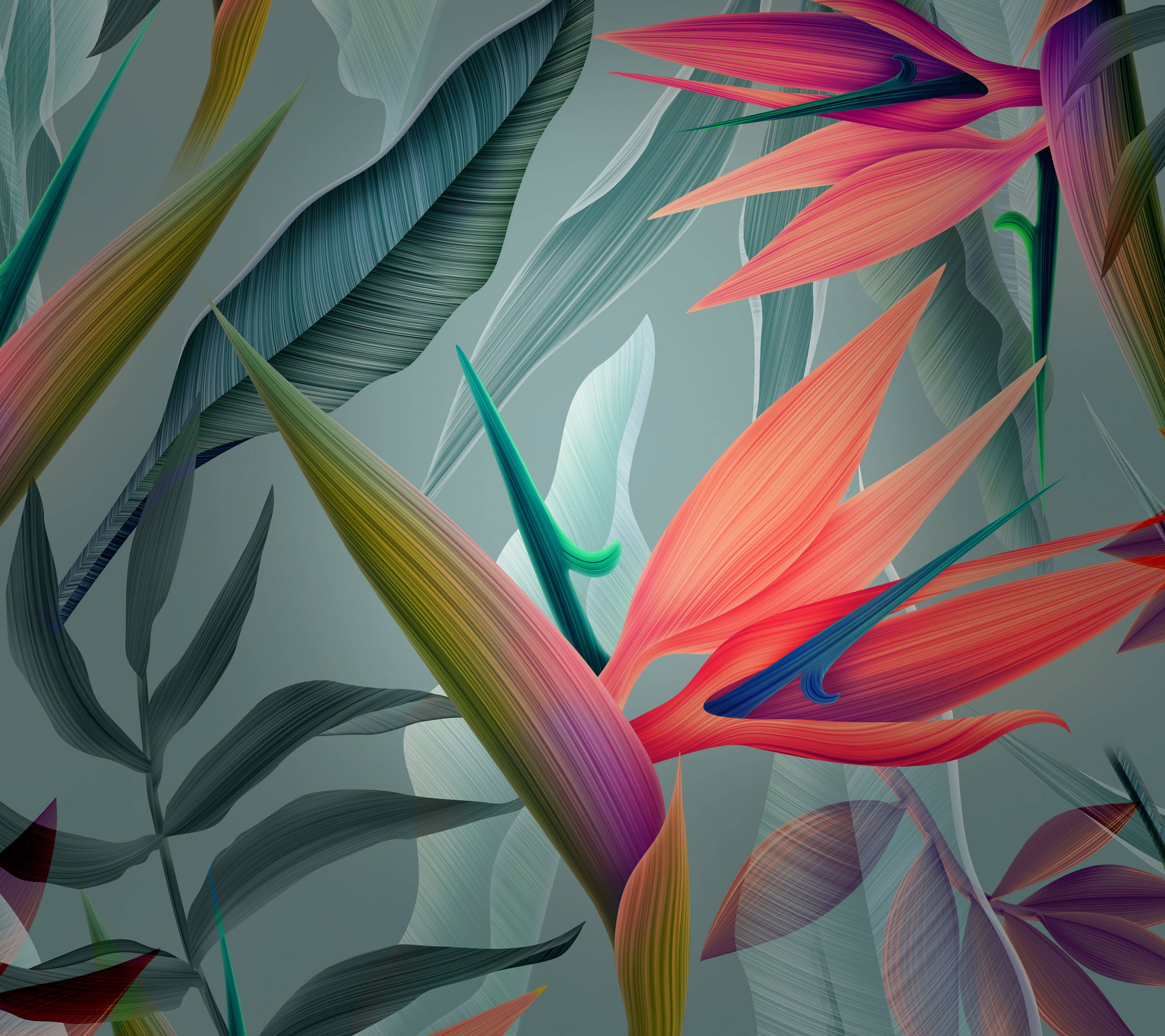 Pintura Hojas Huawei Fondos de pantalla