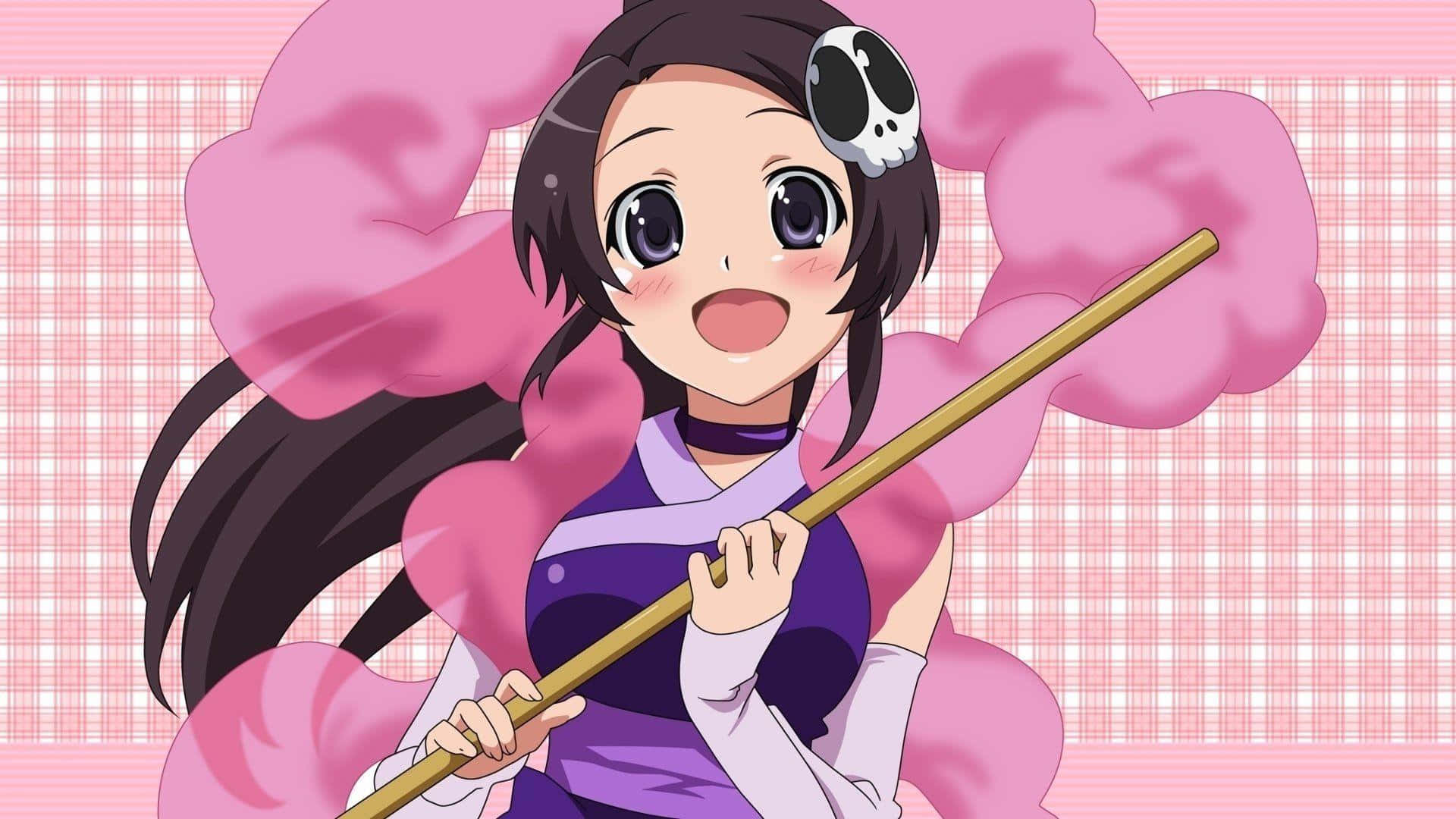 Pinza de Cabello de Calavera de The World God Only Knows Fondos de pantalla
