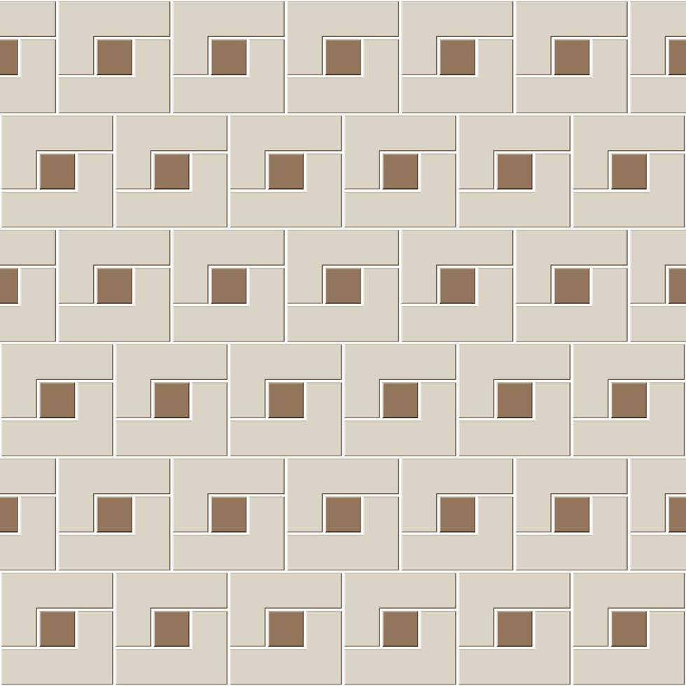 Pisos de losetas marrones con bloques en forma de L Fondos de pantalla