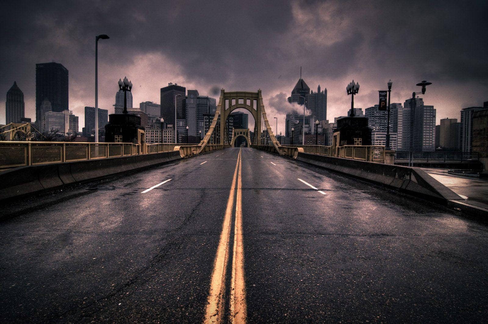 Pittsburgh Ciudad Sombría Fondos de pantalla