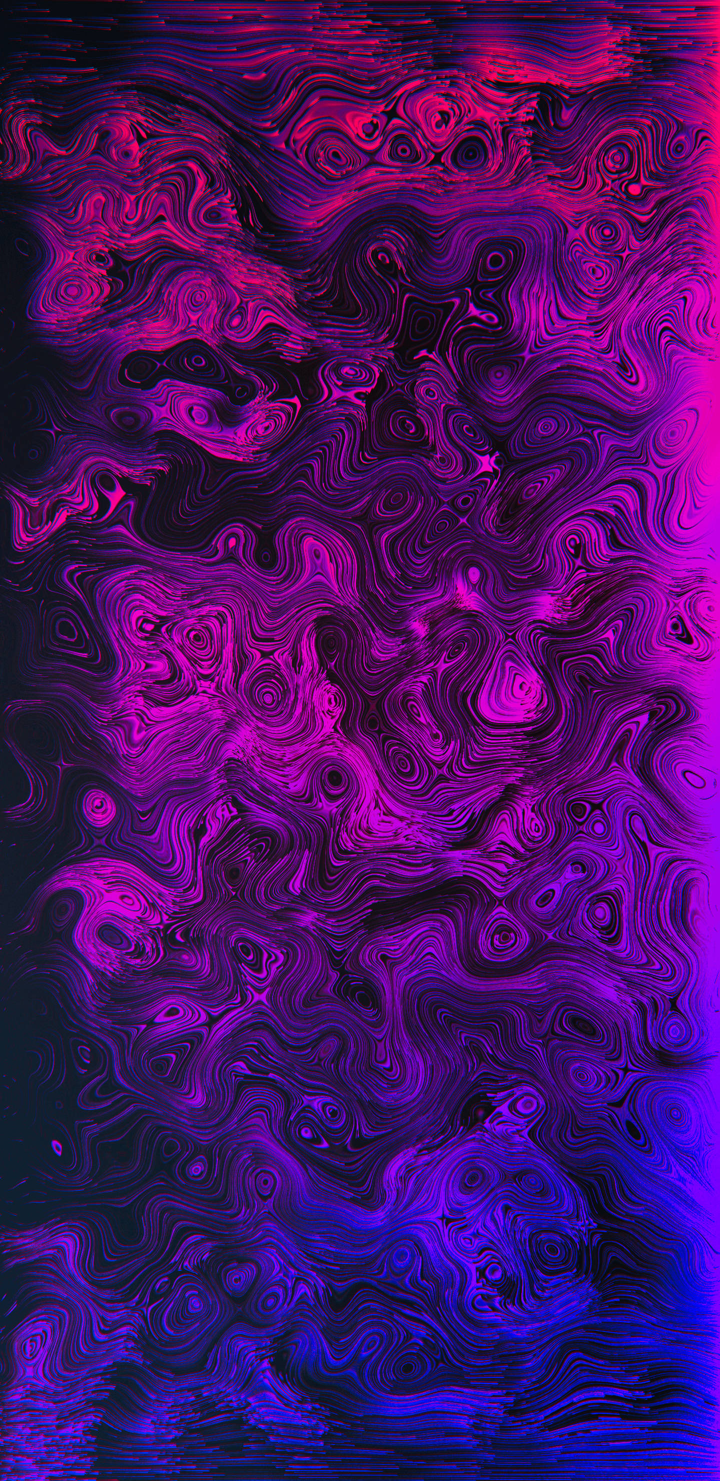 Pixel 4 Púrpura Oscuro Artístico Fondos de pantalla