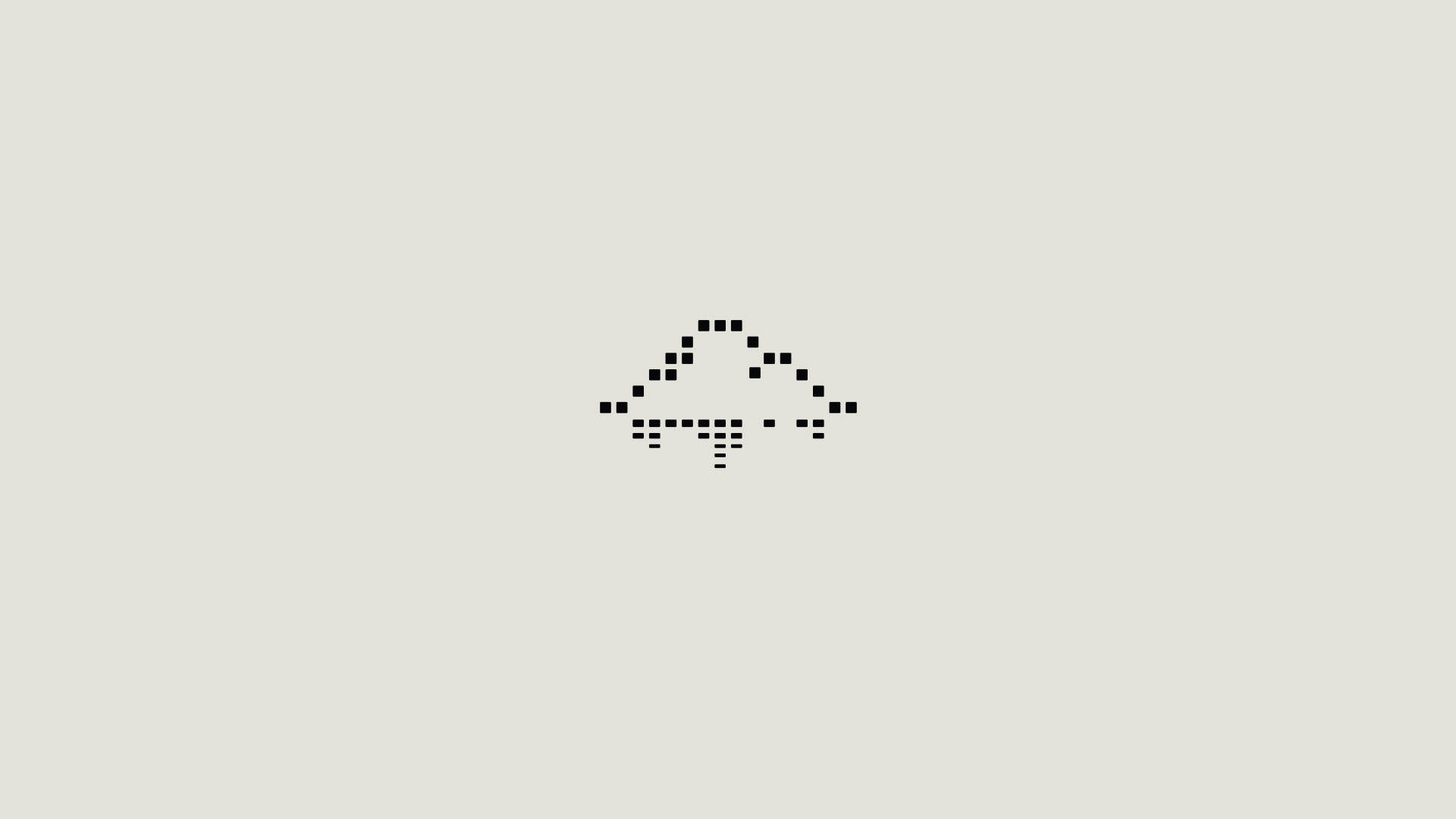 Pixel Cloud Estética Minimalista para Laptop Fondos de pantalla