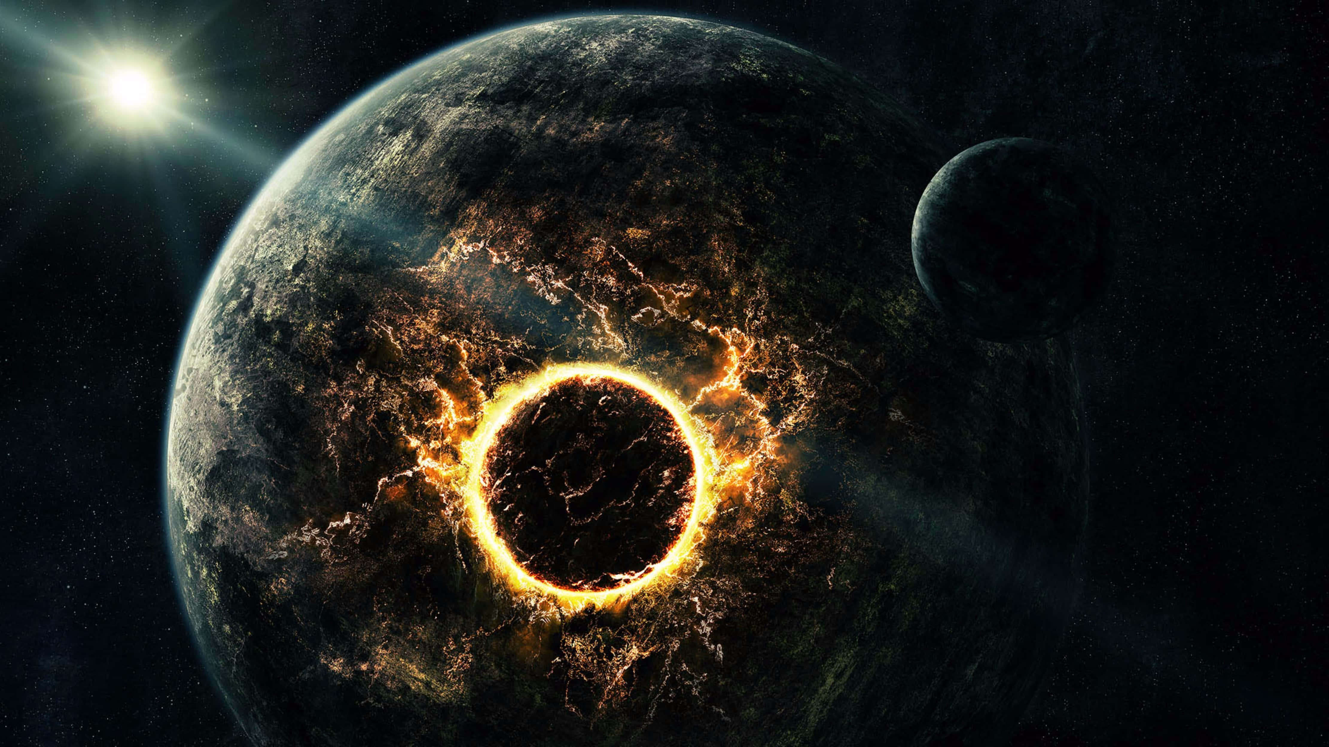 Planeta Malvado del Universo 4K Fondos de pantalla