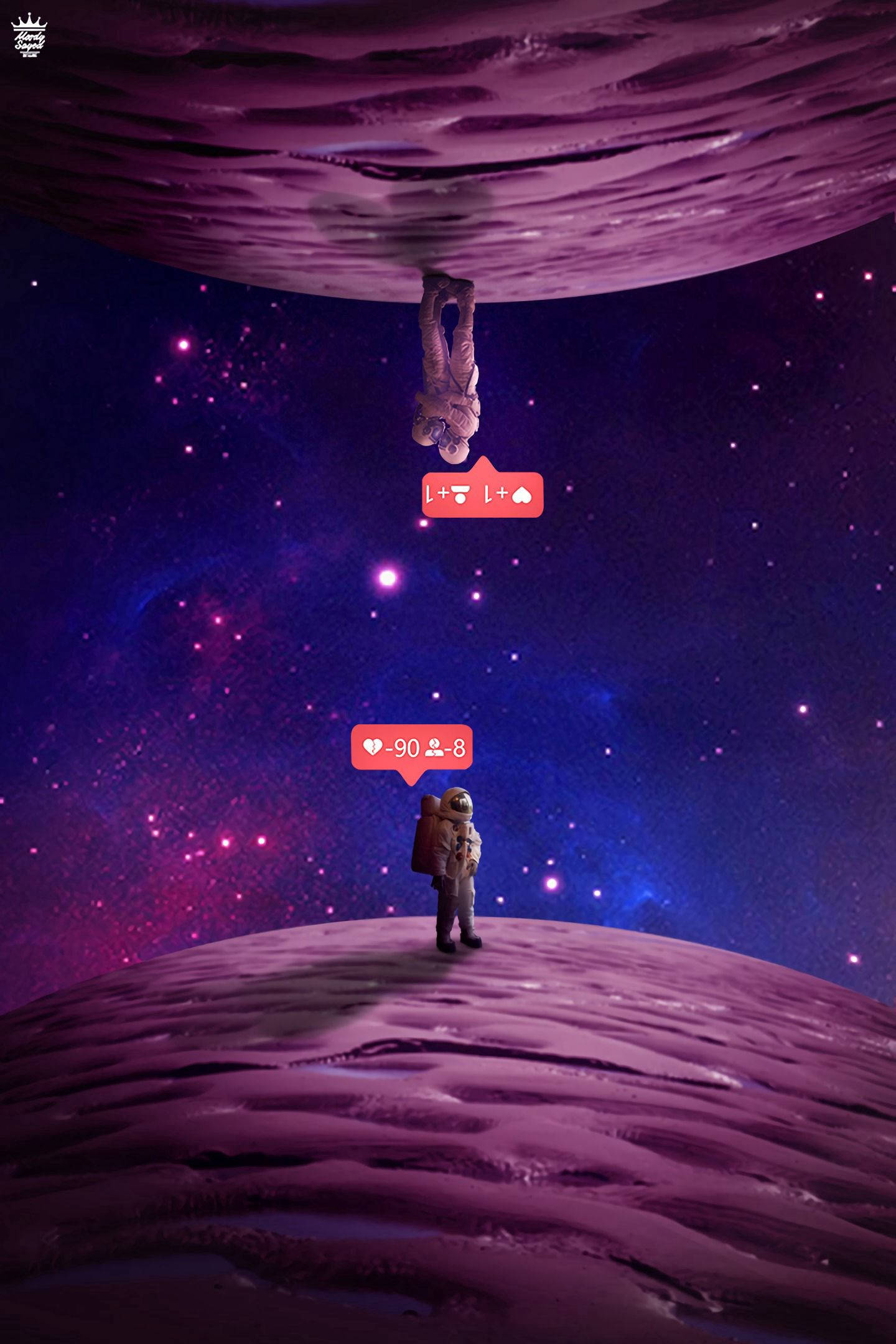 Planeta Morado Lindo Fondos de pantalla