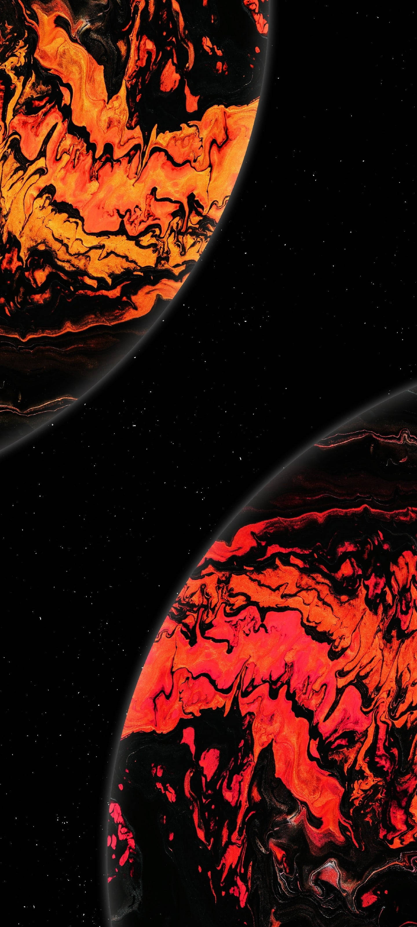 Planeta Negro AMOLED Fondos de pantalla