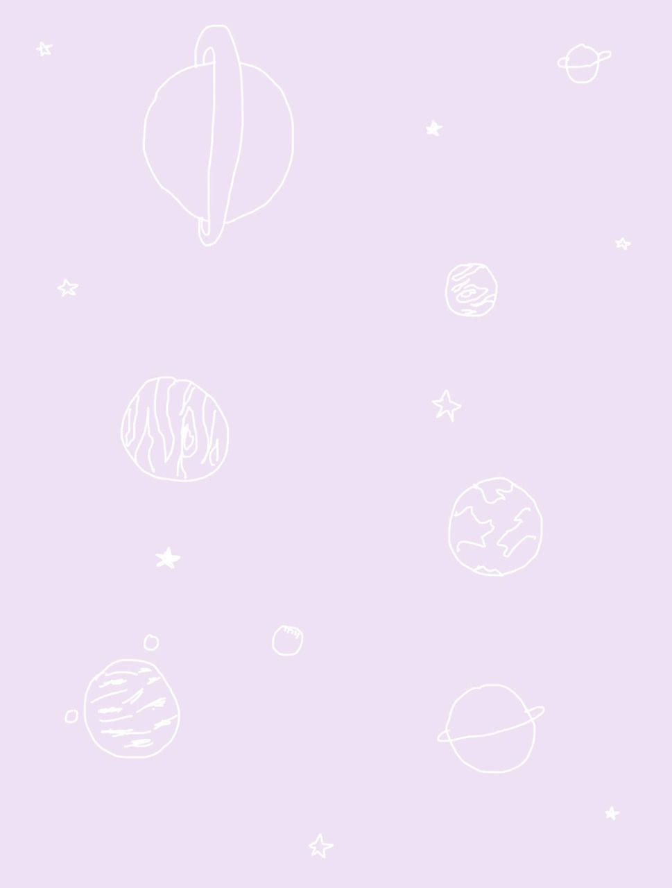 Planeta Tumblr Morado Pastel Fondos de pantalla