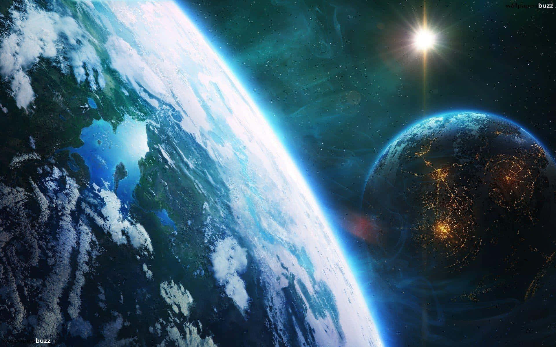 Planetas Gigantes en el Espacio Exterior Fondos de pantalla