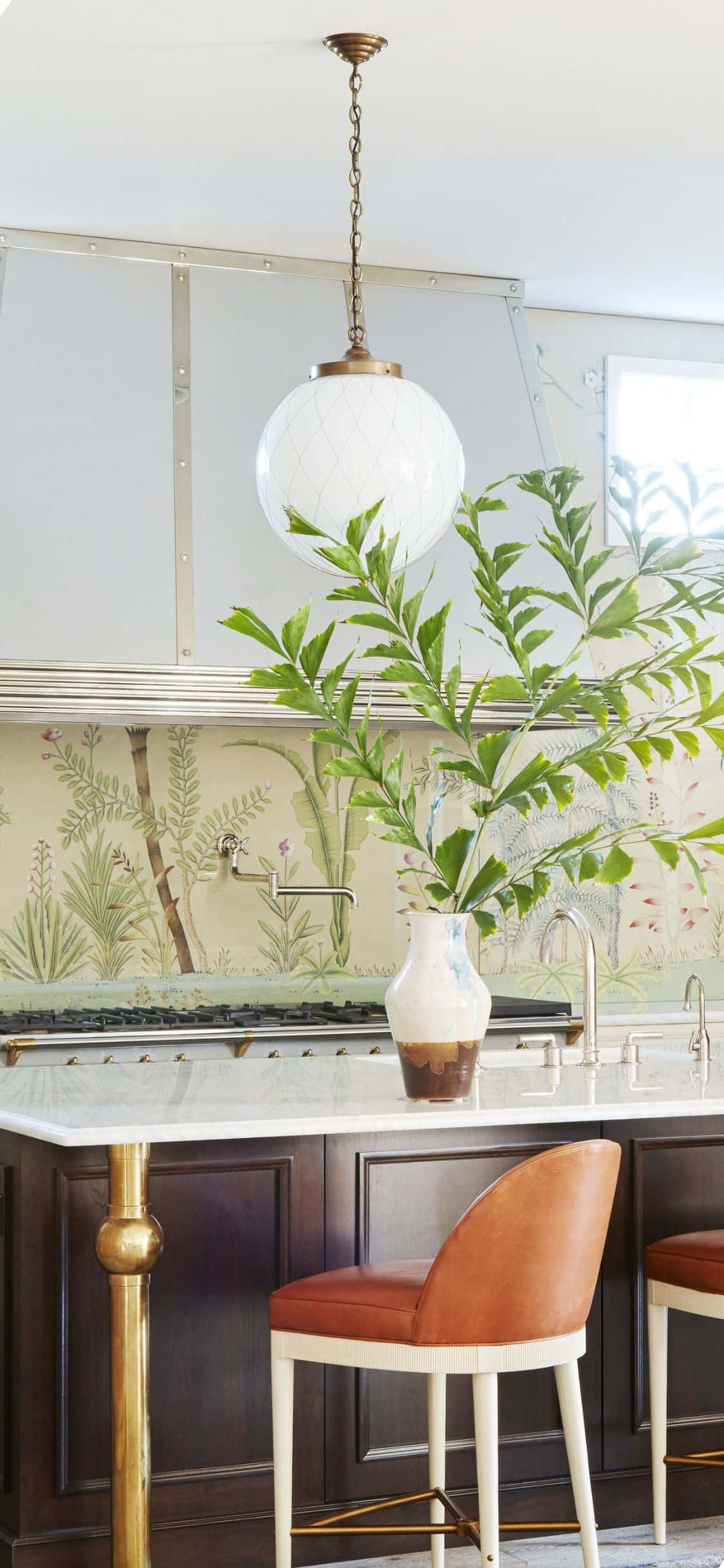Planta en Florero como Fondo de Cocina para iPhone X Fondos de pantalla
