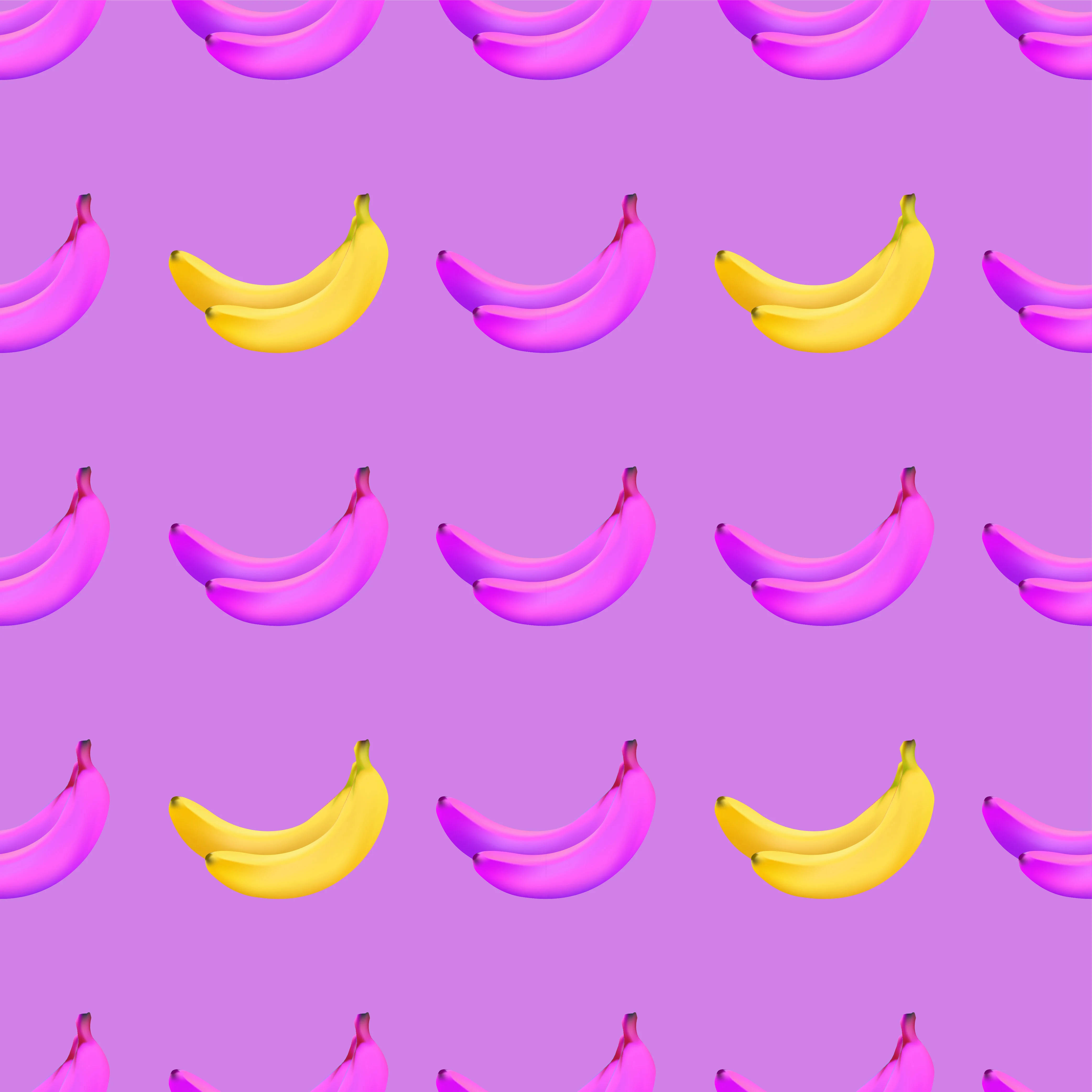 Plátanos morados y amarillos Fondos de pantalla