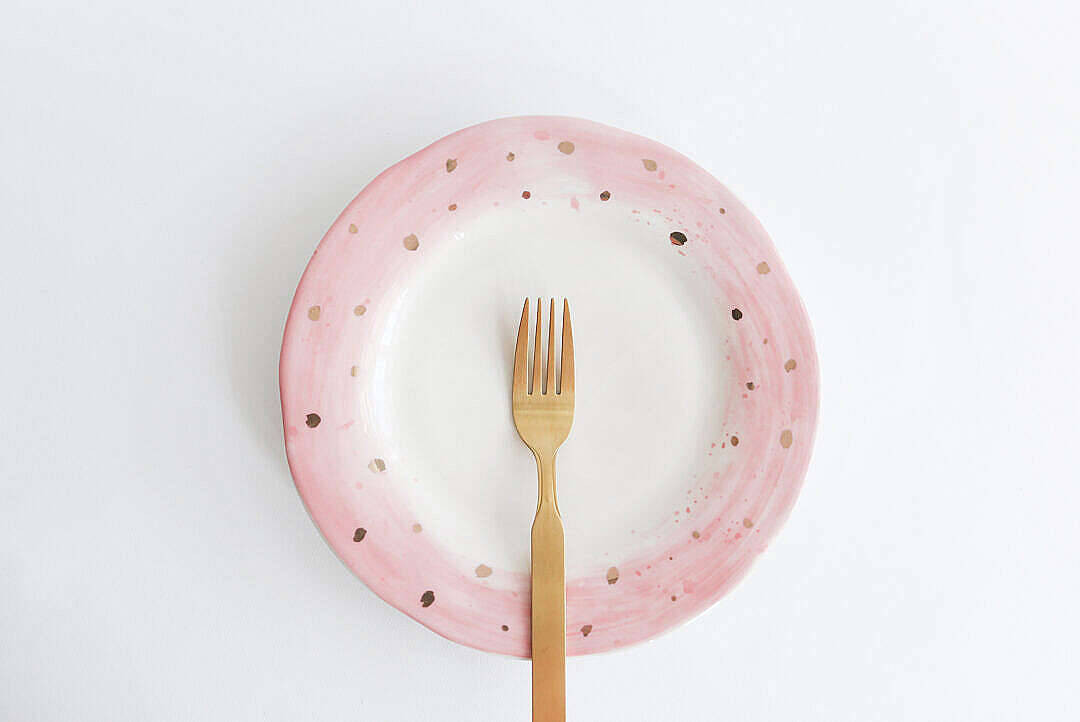 Plato estético rosa pastel vintage Fondos de pantalla