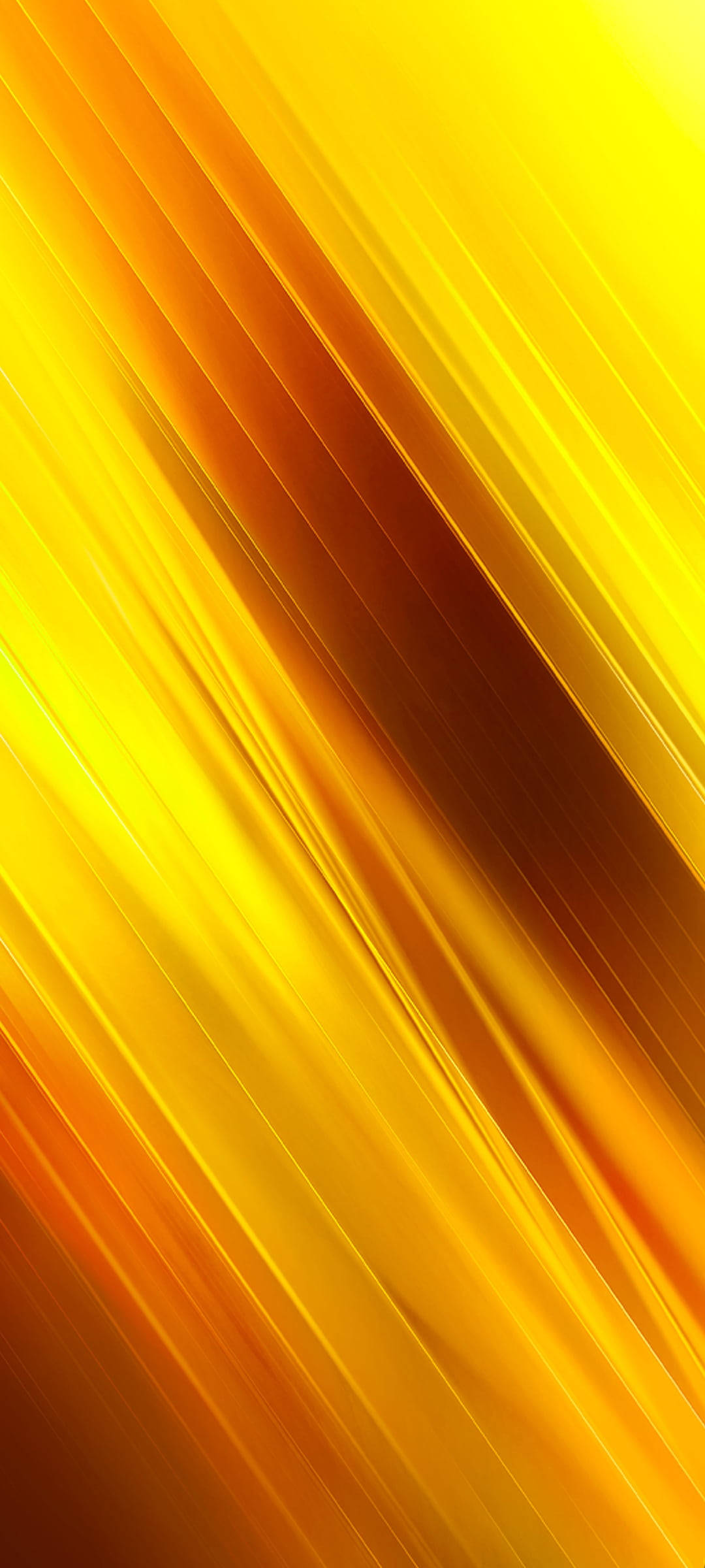 POCO X2 Líneas diagonales amarillas Fondos de pantalla