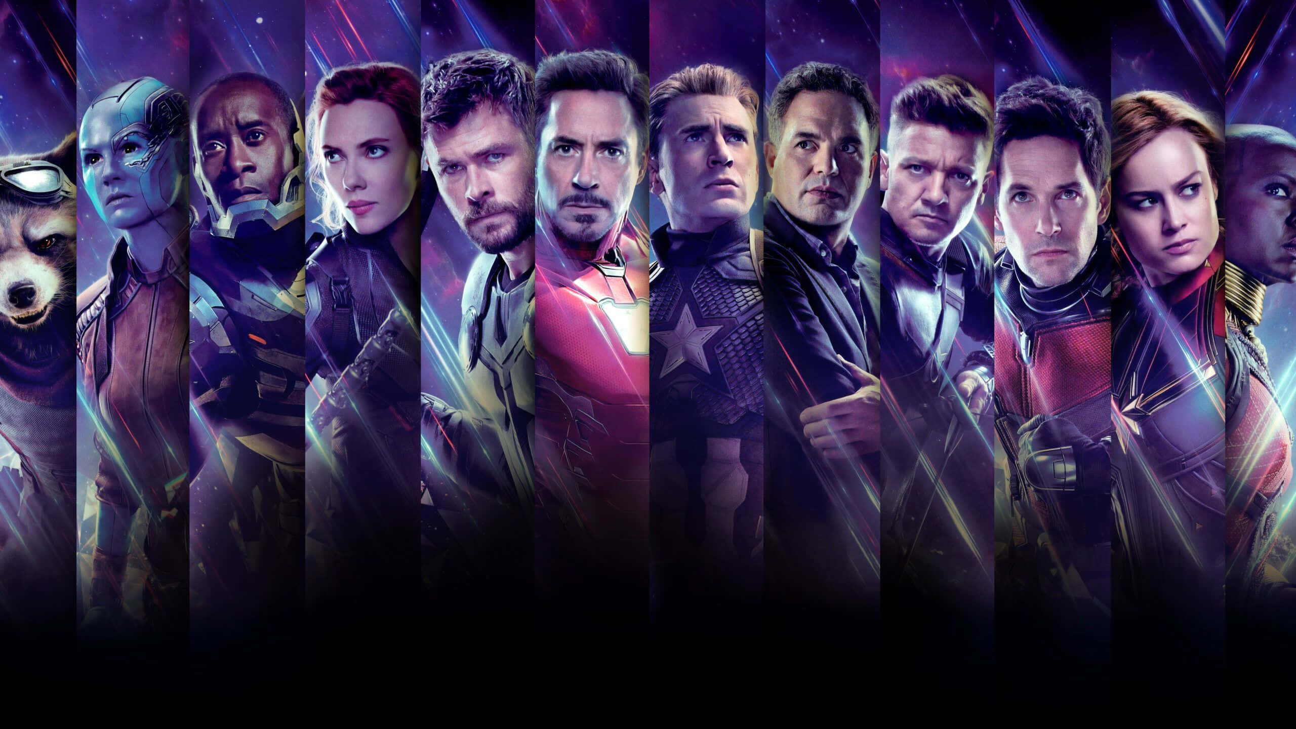 Poder de Superhéroes: El Increíble Elenco del Universo Cinematográfico de Marvel Fondos de pantalla