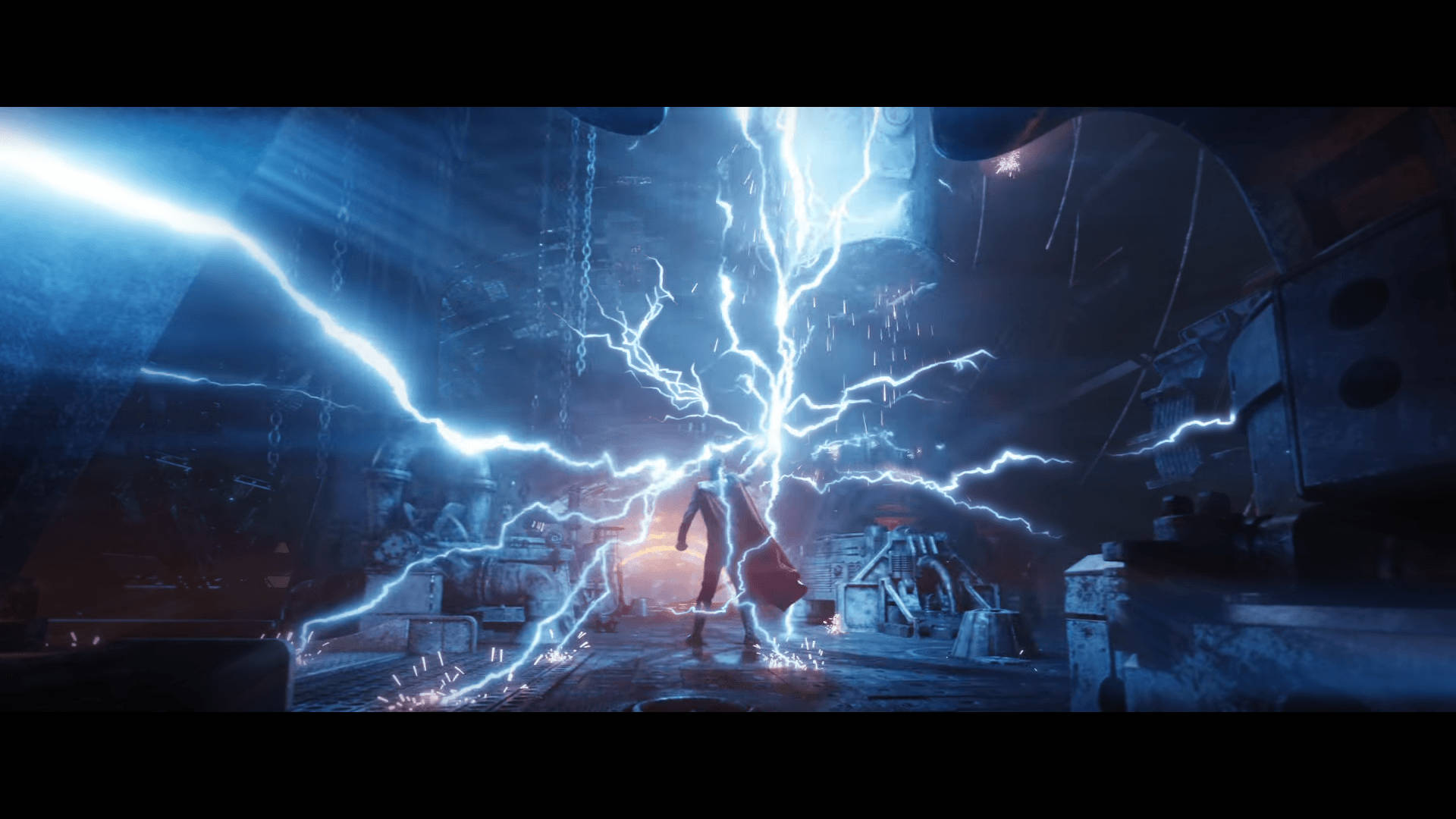 Poder del rayo Stormbreaker del superhéroe Thor Fondos de pantalla