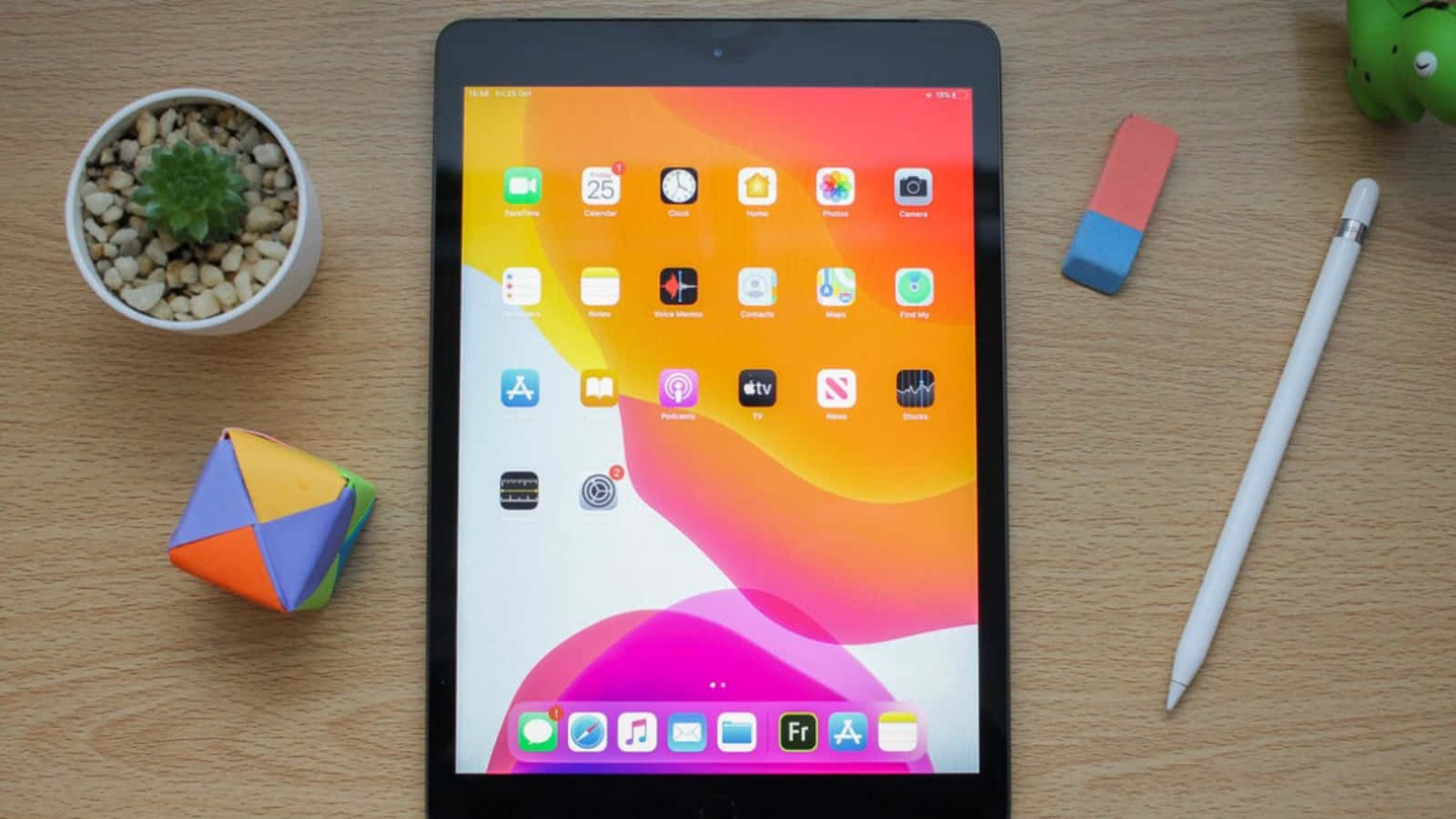 Poder portátil expresado: la fuerza de un iPad Fondos de pantalla