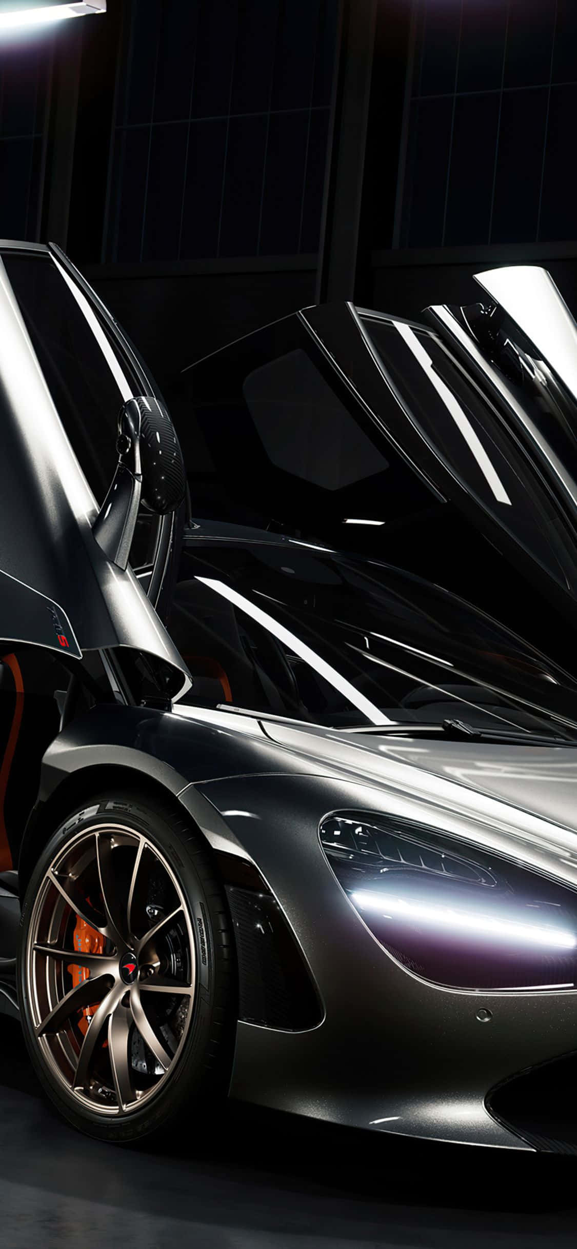 Poder que llama la atención: el iPhone XS y el McLaren 720S Fondos de pantalla