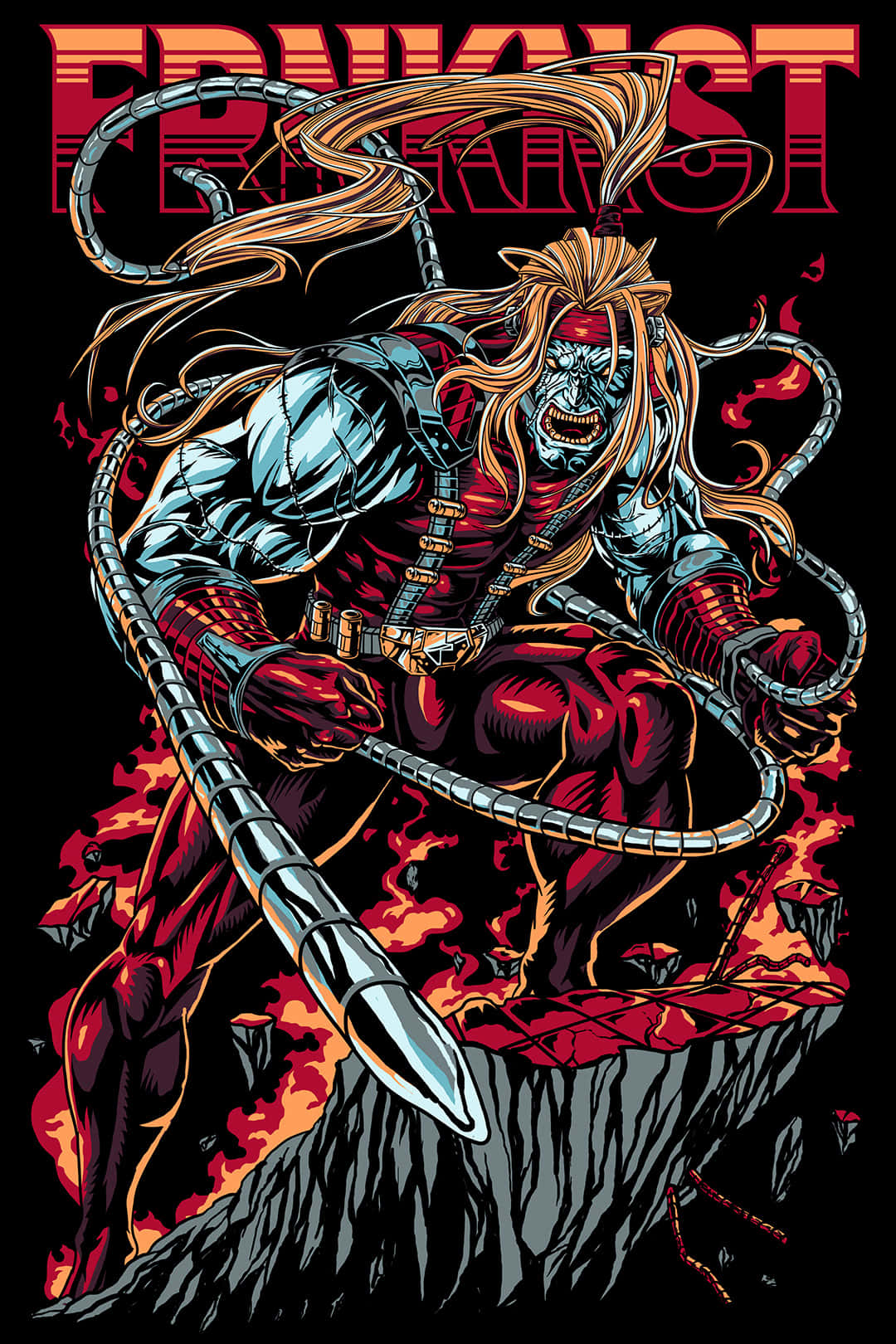 Poderoso Omega Red en Acción Fondos de pantalla