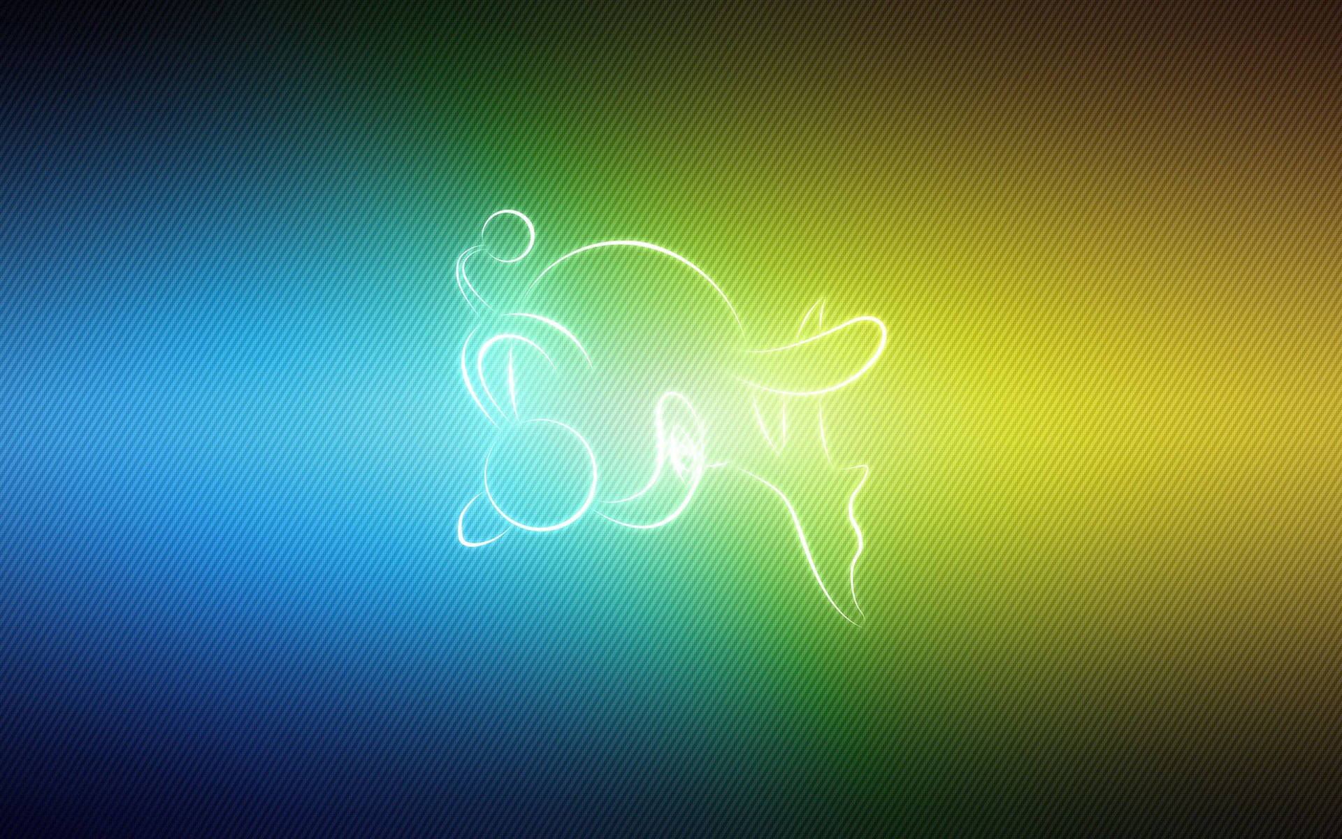 Pokémon marino de colores azul y amarillo brillantes.