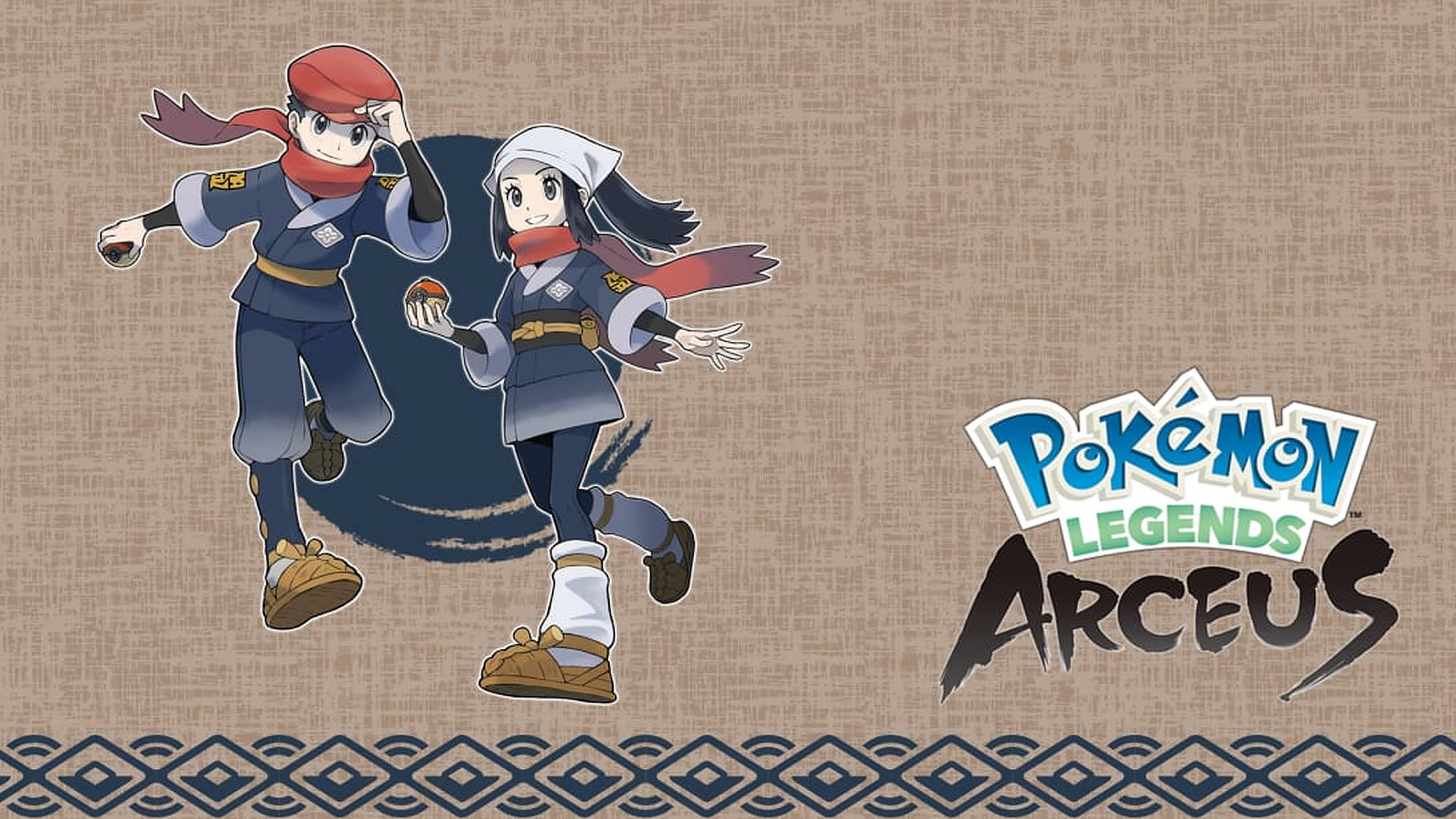 Pokemon Legends Arceus Akari y Rei Fondos de pantalla