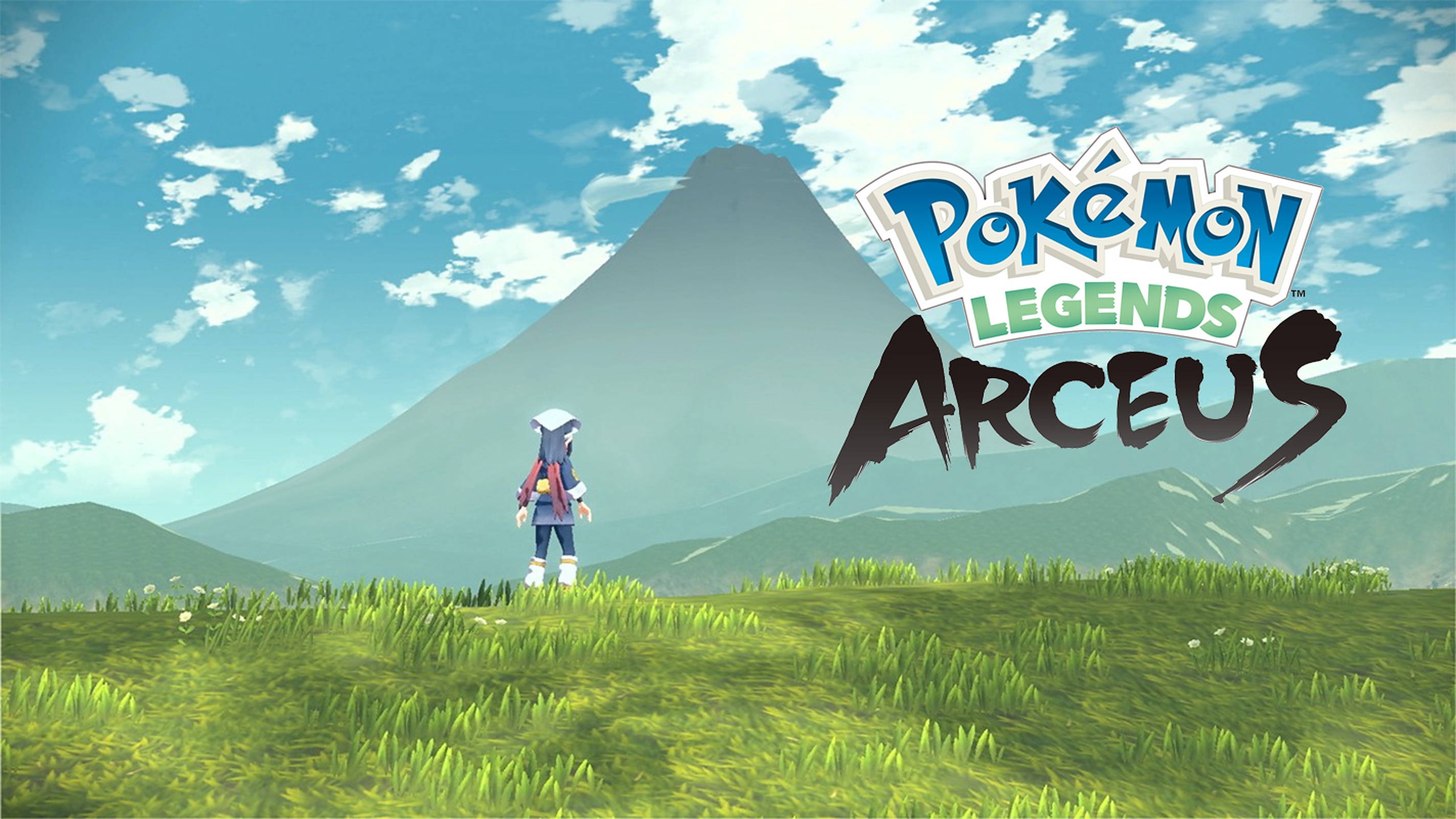 Pokemon Leyendas Arceus Vista de Montaña Fondos de pantalla