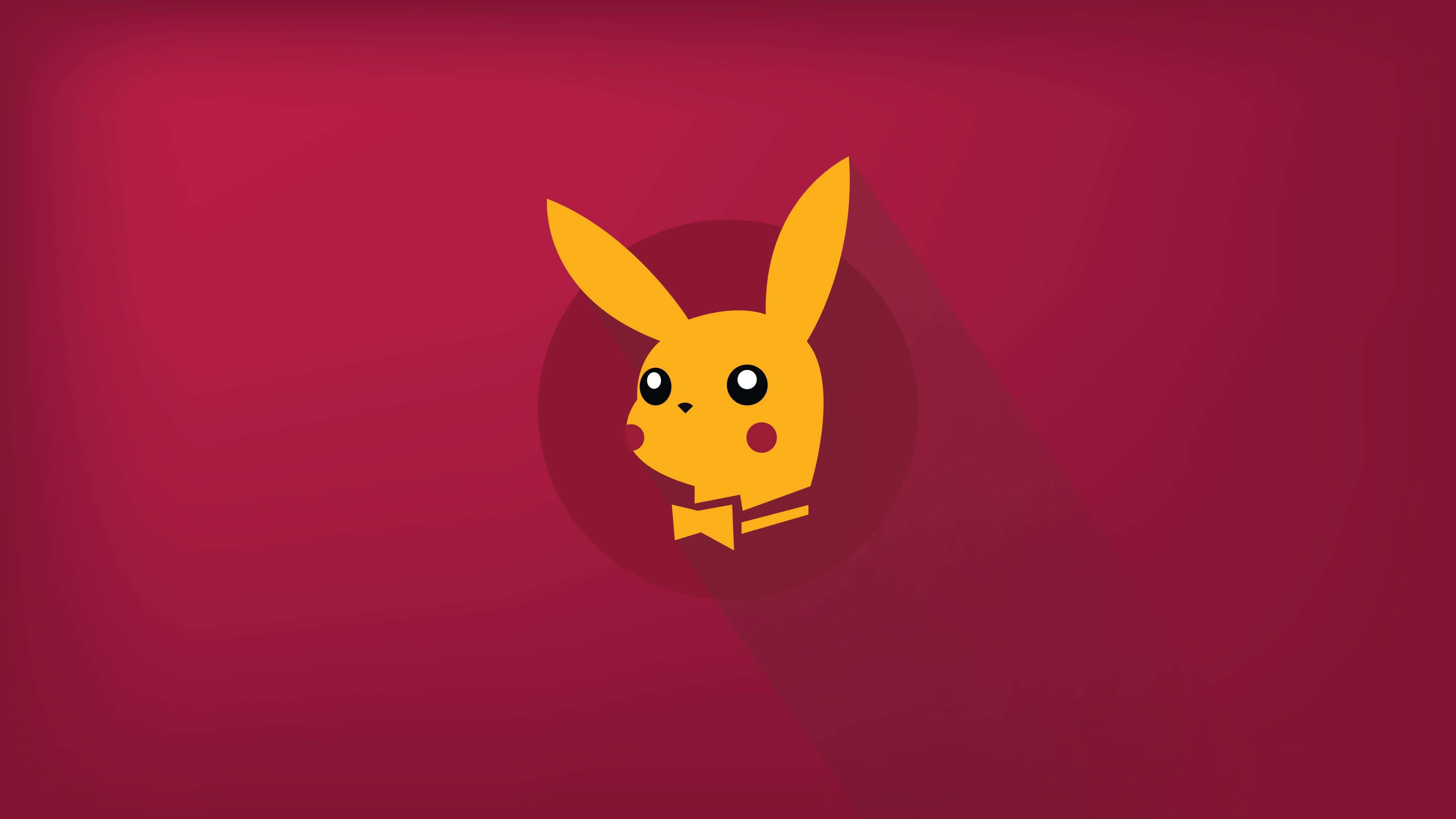 Pokémon Minimalista Pikachu Estética Playboy Fondos de pantalla