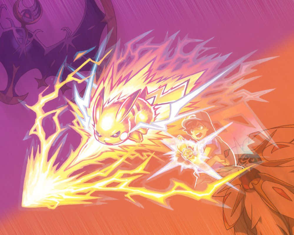 Pokémon Sol y Luna: Pikachu y Ash Fondos de pantalla