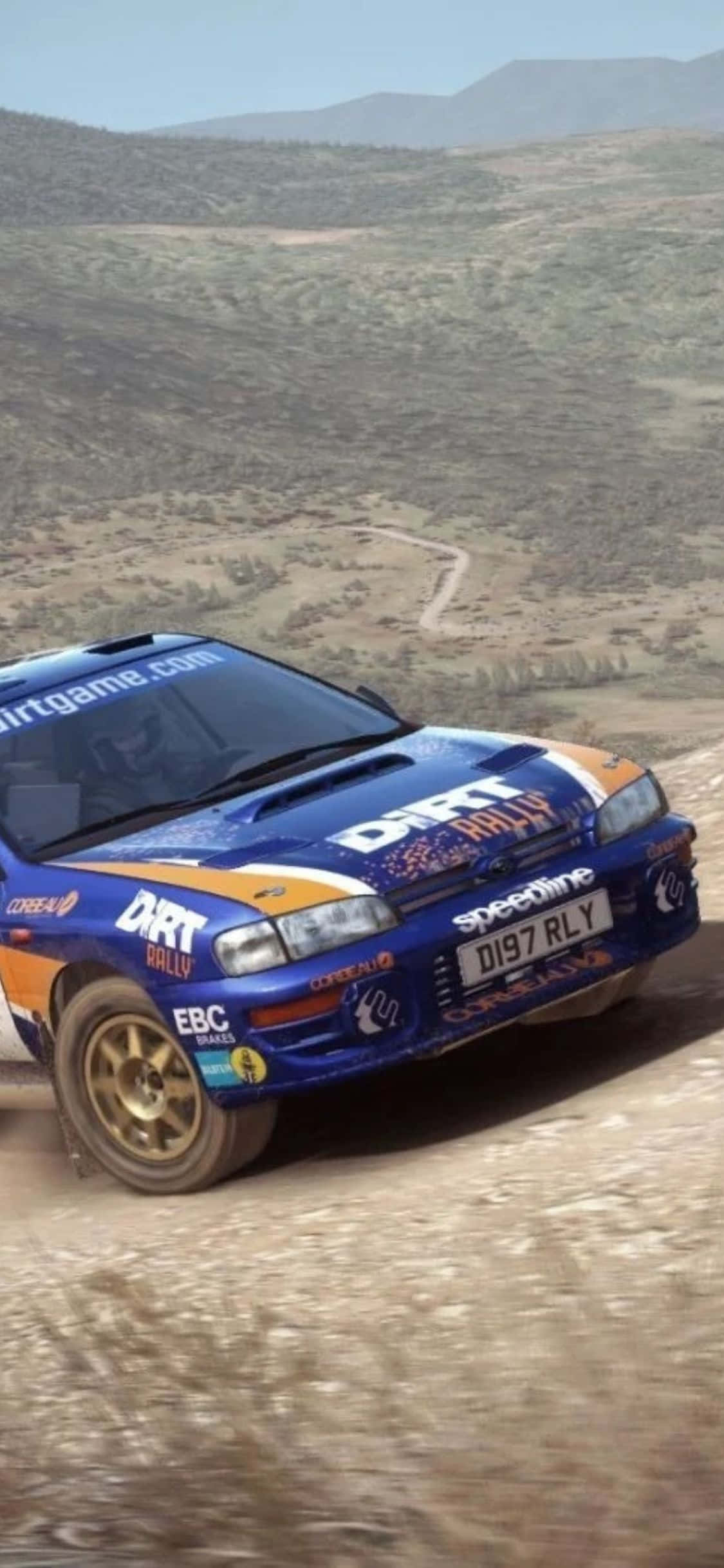Ponte al volante y acepta el desafío de Dirt Rally con tu iPhone Xs Fondos de pantalla