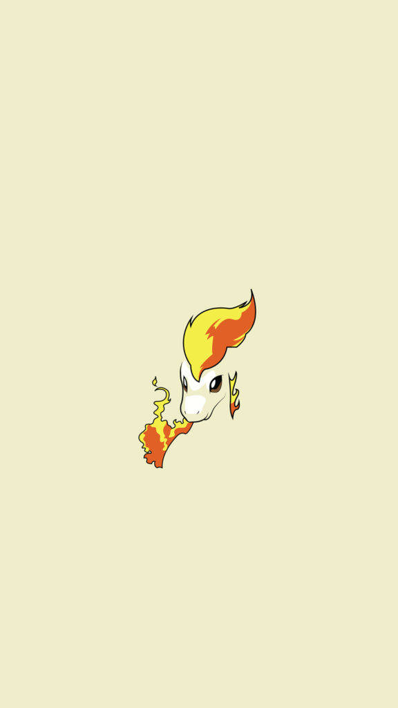 Ponyta Cara Ardiente Pokemon iPhone Fondos de pantalla