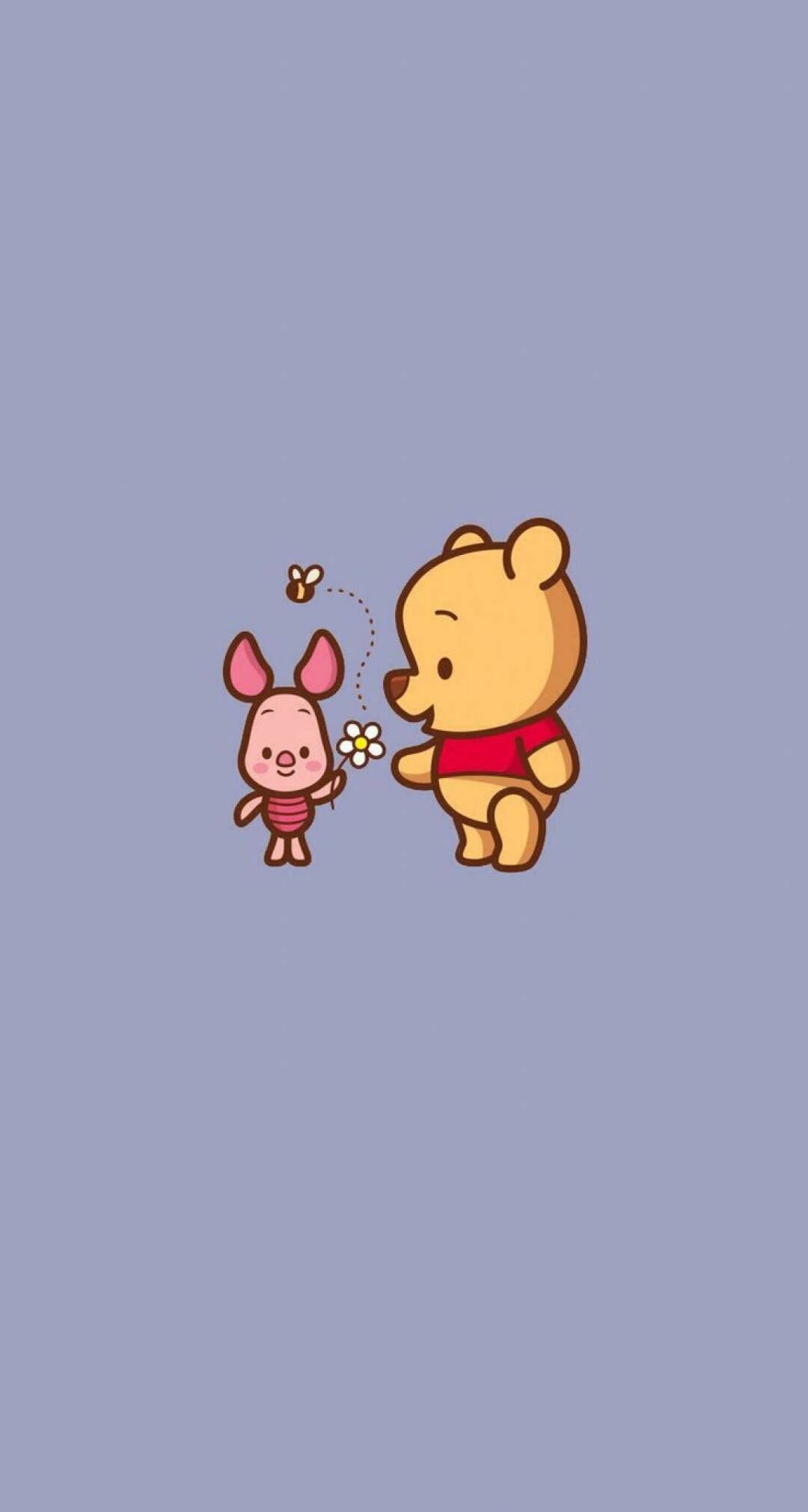 Pooh y Piglet Lindos para iPhone Fondos de pantalla