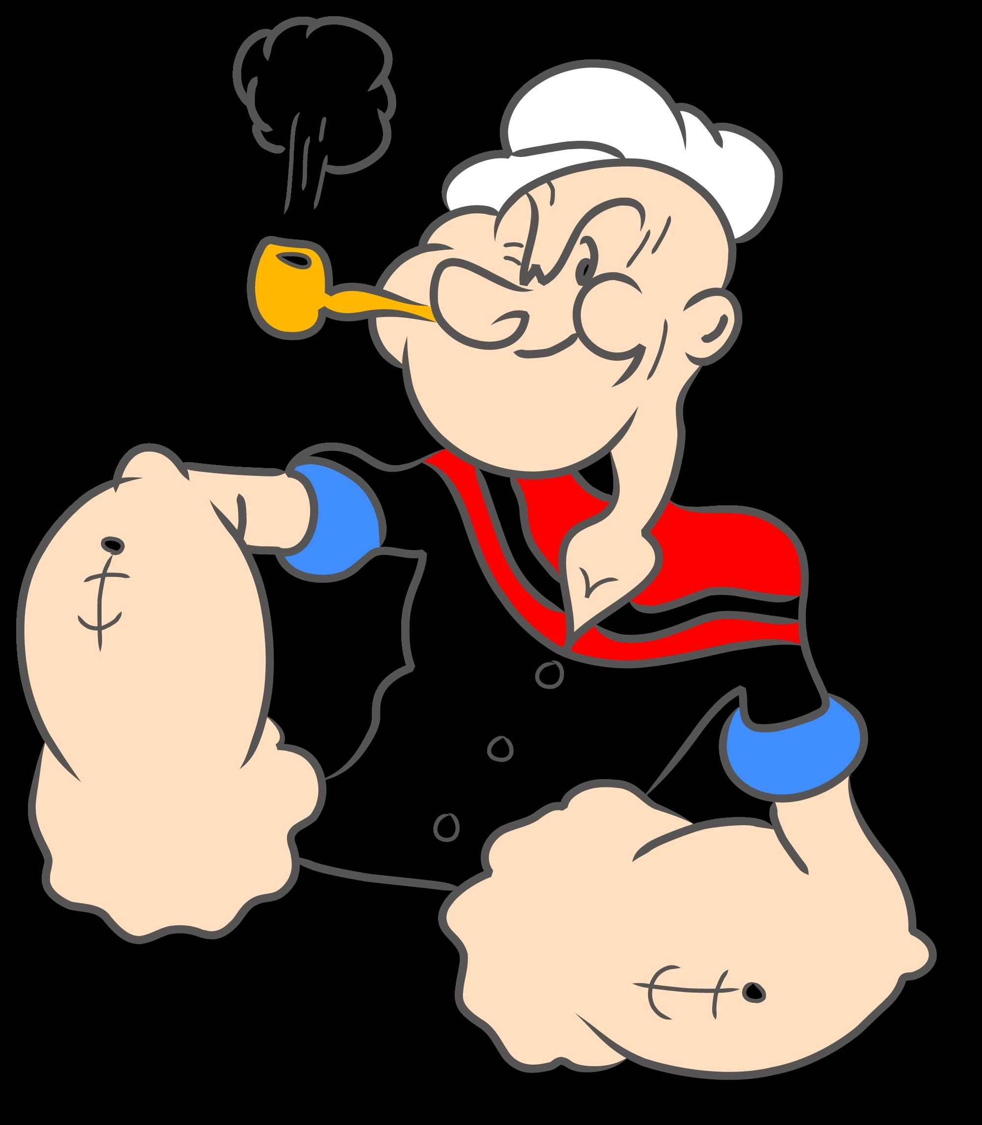 Popeye Posando Feliz Fondos de pantalla