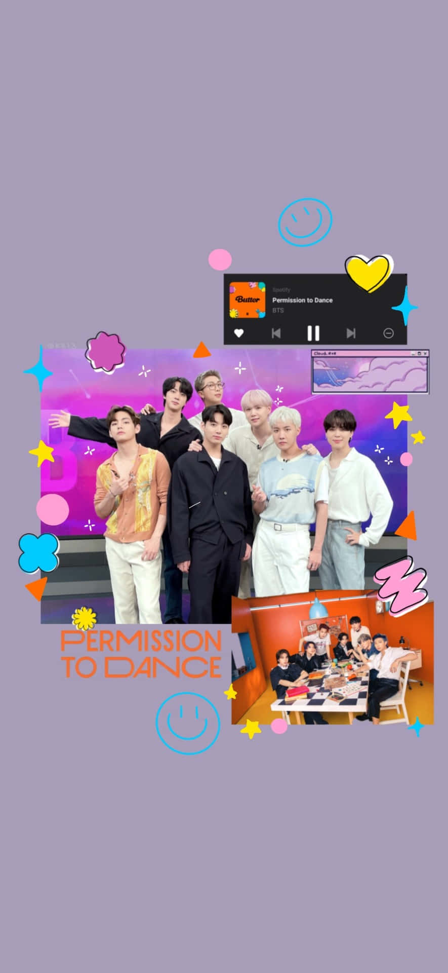 Portada del álbum debut Permission to Dance de BTS Fondos de pantalla