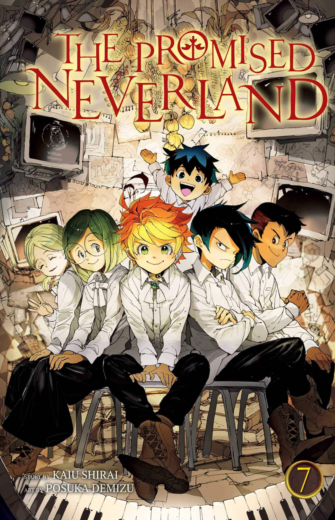 Portada del Volumen 7 de The Promised Neverland Fondos de pantalla