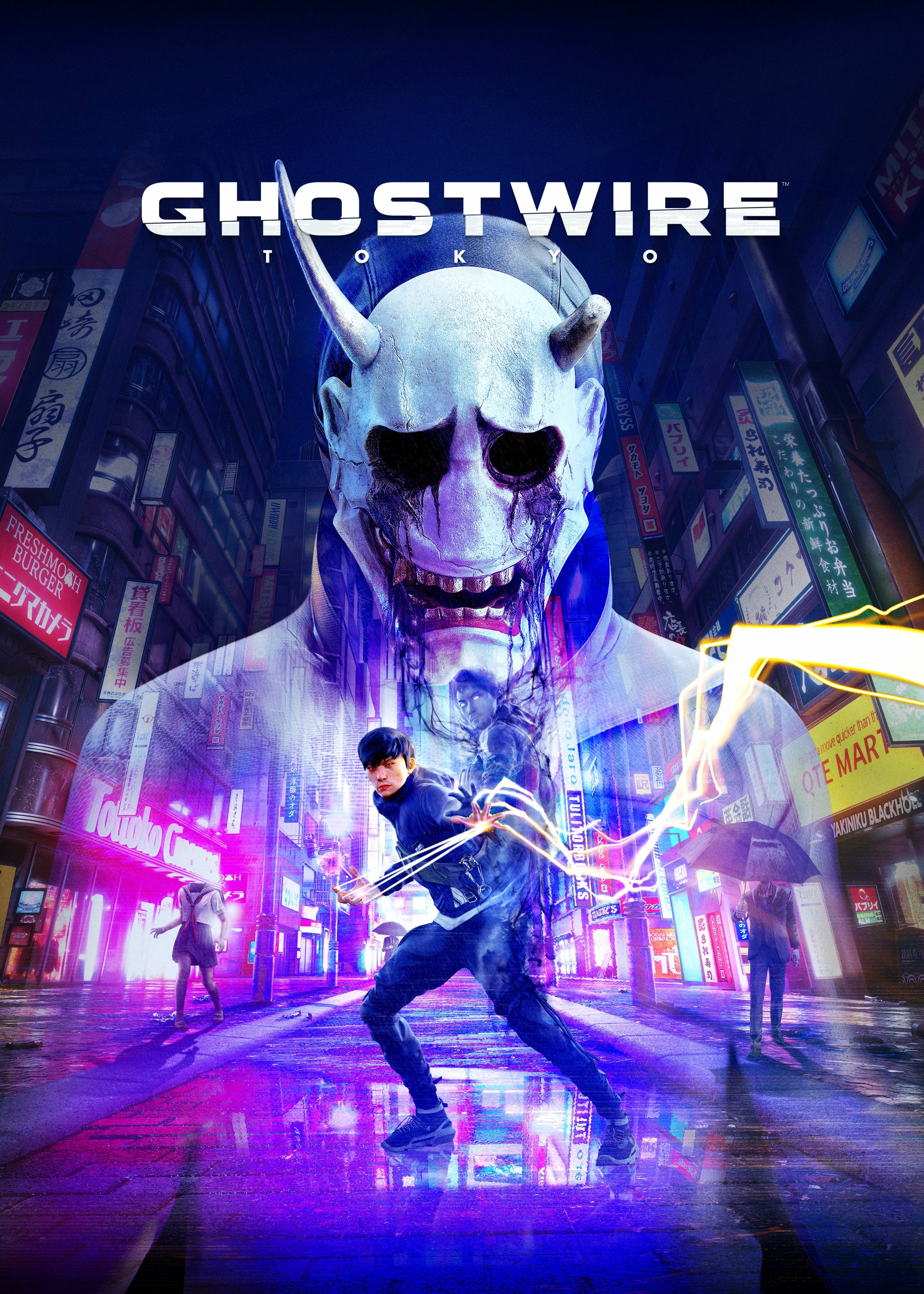 Portada oficial del juego Ghostwire Tokyo Fondos de pantalla