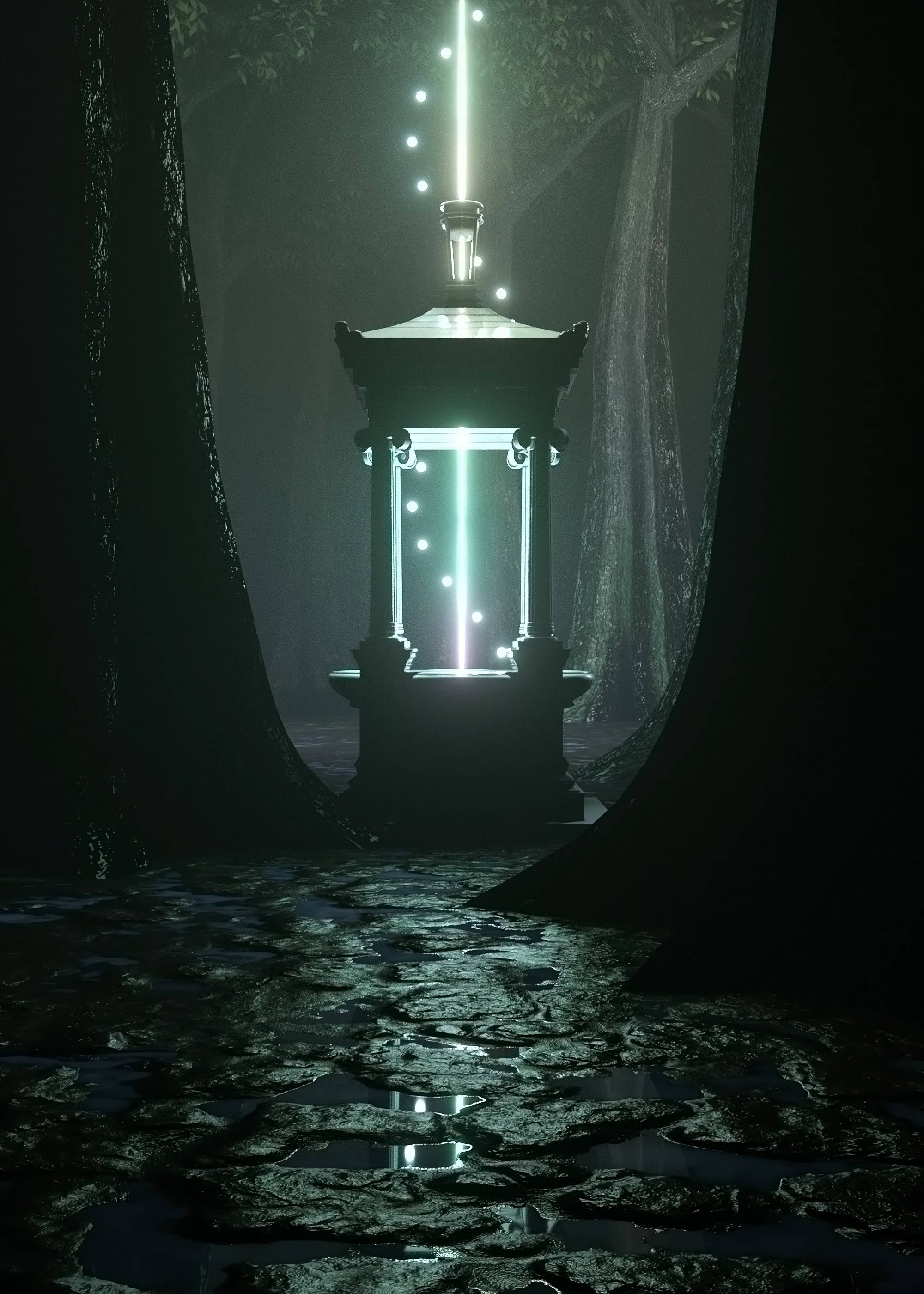 Portal de haz de luz Fondos de pantalla