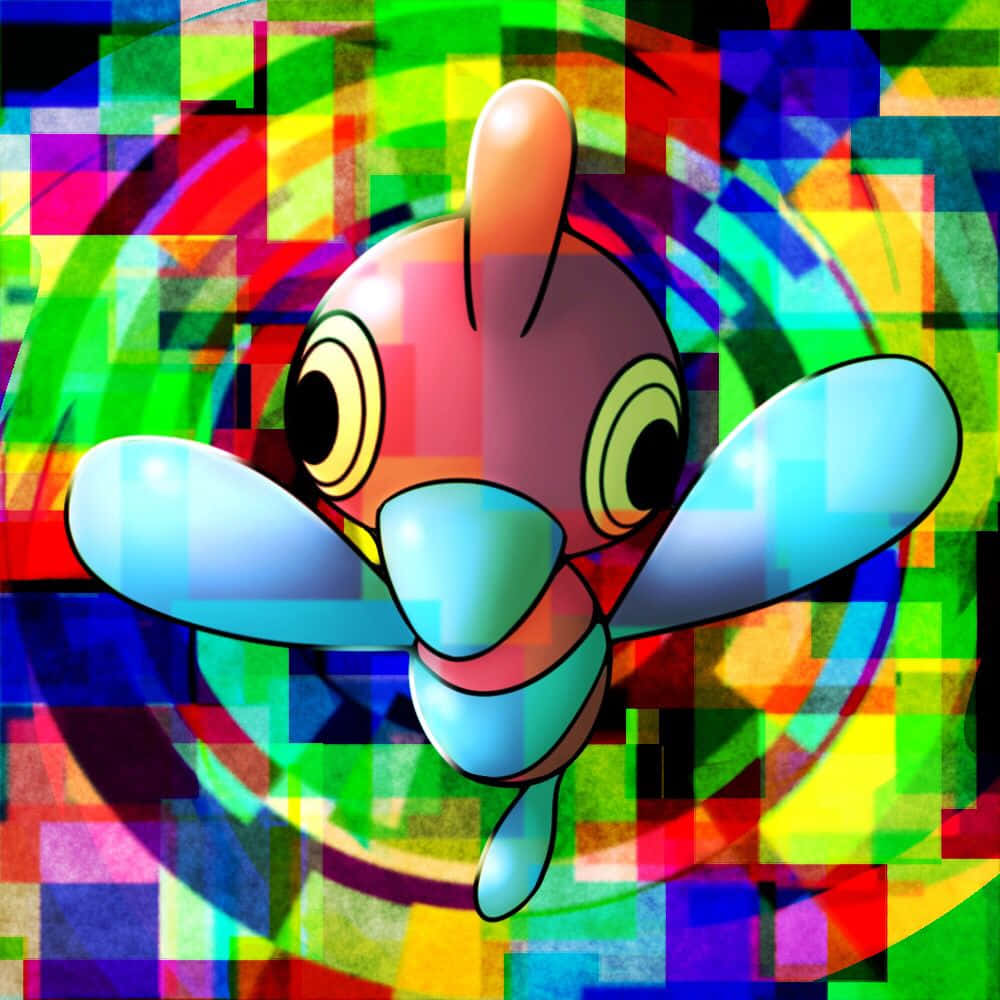 Porygon-Z en Postura de Batalla Atractiva Fondos de pantalla