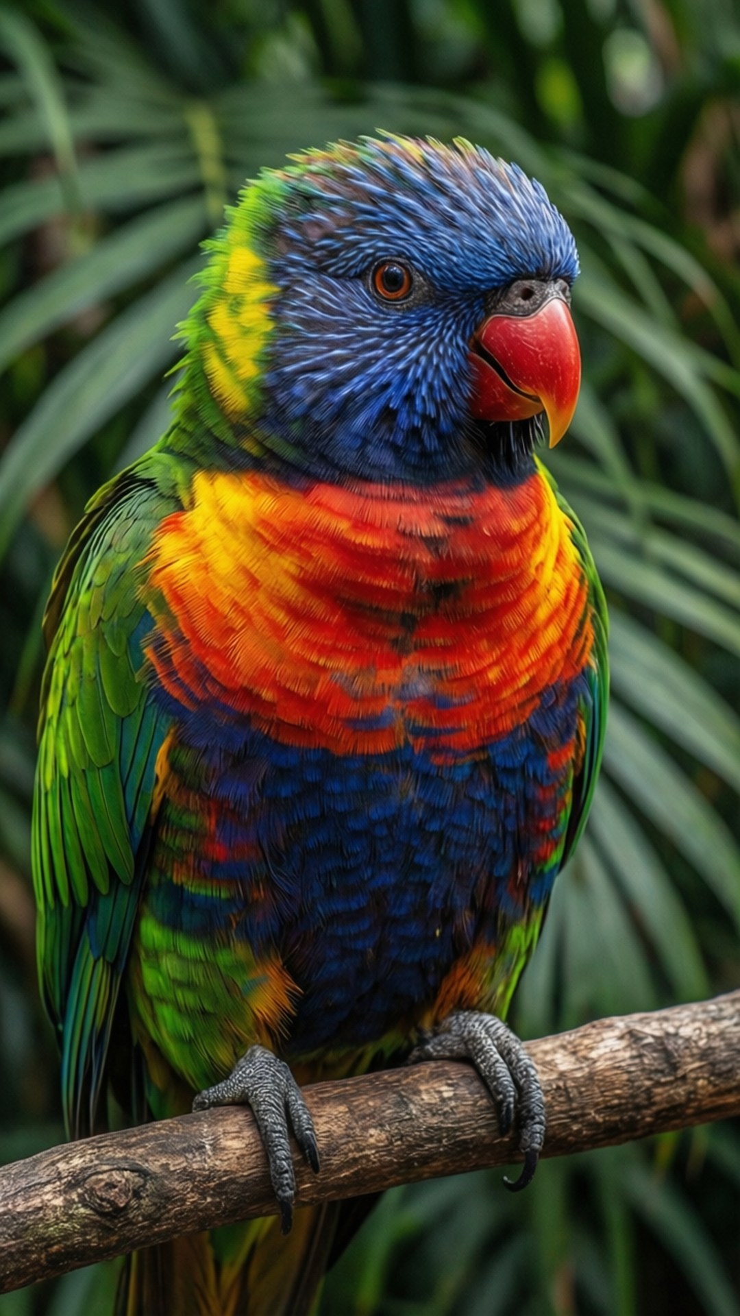 Posa de Loro Tropical Fondos de pantalla