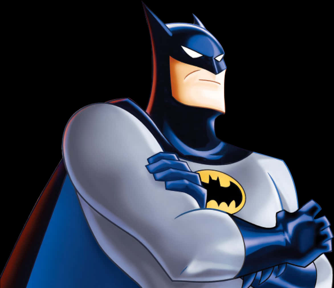 Pose clásica animada de Batman Fondos de pantalla